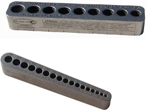 Miniatura 1 de Guía V-Drill Tamaños de orificio estándar 18-12 pulgadas - Paquete de 2