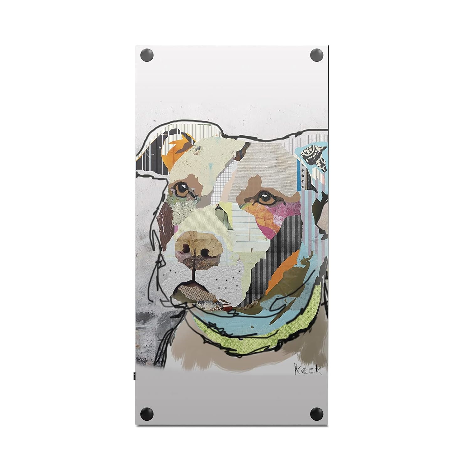 Head Case Designs Officially Licensed Michel Keck Pitbull Art Mix Matte Vinyl Sticker Gaming Skin Case Cover Compatible with Xbox Series X Console and Controller Bundle