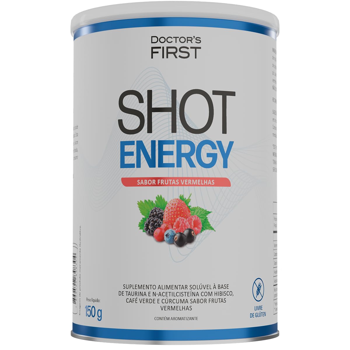 Shot Energy Sabor Frutas Vermelhas Doctor's First : Amazon.com.br