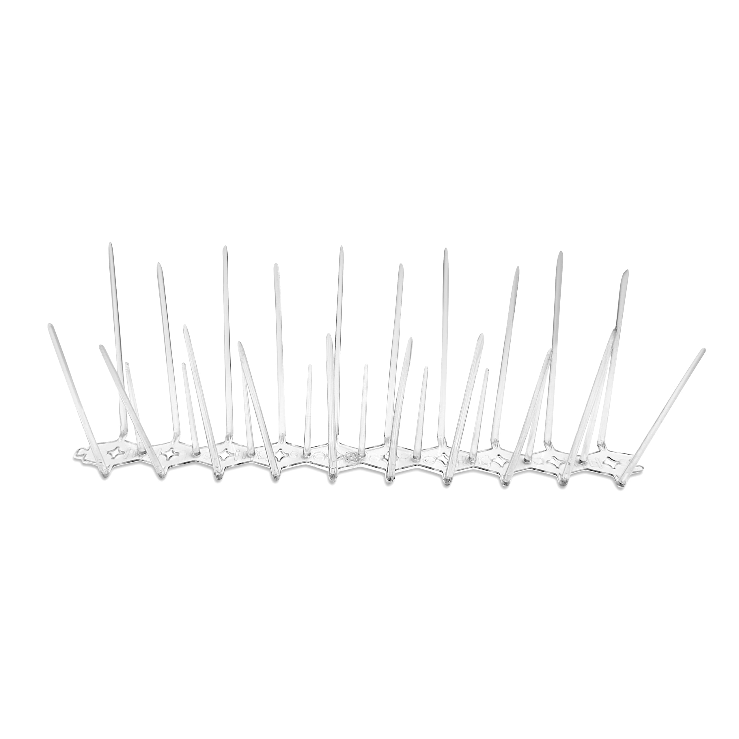 GLUN® Polycarbonate Spikes, 10 Piece Protection from Birds, Monkeys, Cats & Pests for Balcony, Window AC, Split AC, Railings-image-27