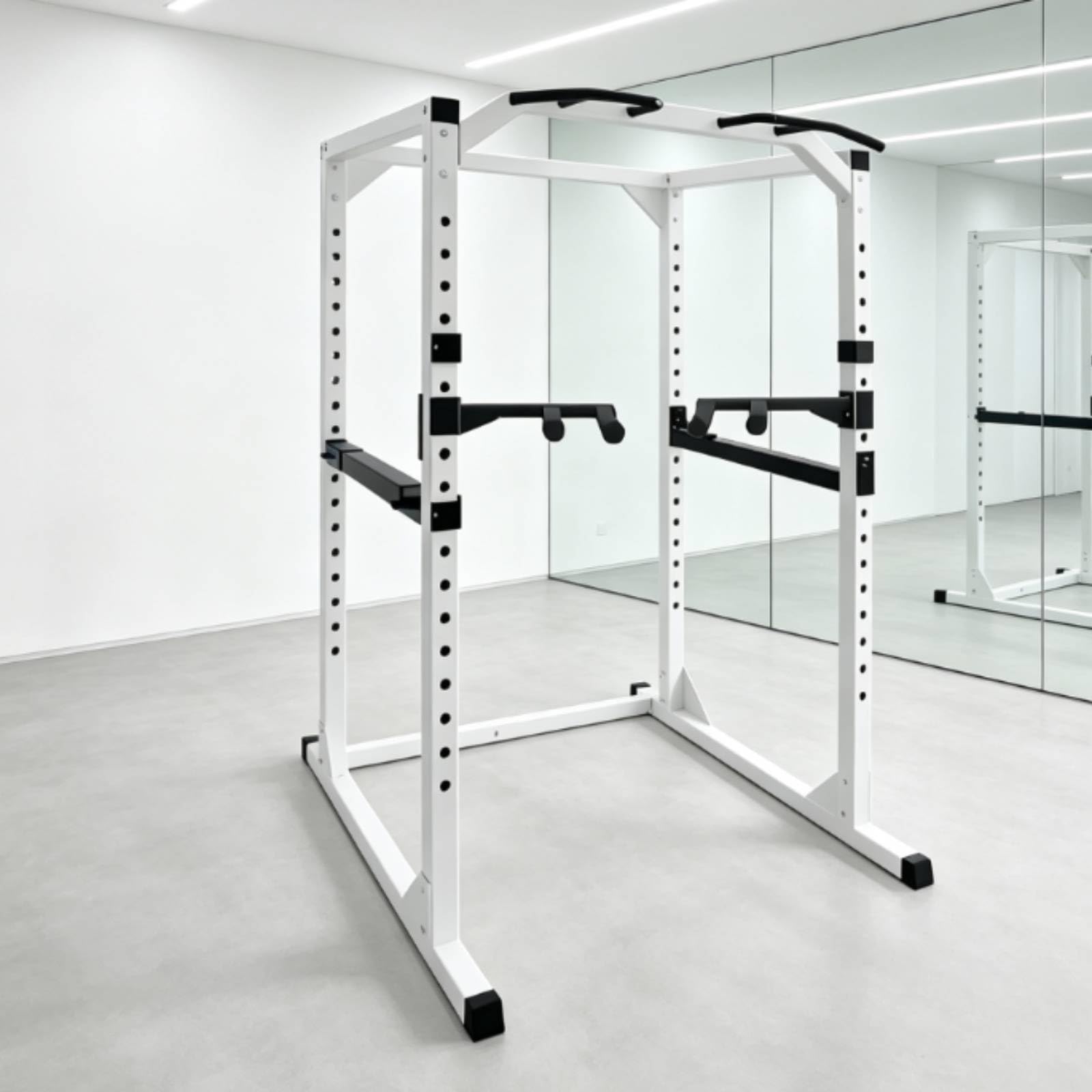 Mango para Equipo de Asa Empuñadura Accesorio con Doble Agarre Grupos Musculares Superiores Acero Q235 y Espuma, Para Tubo Cuadrado De 60 60mm, style to 1