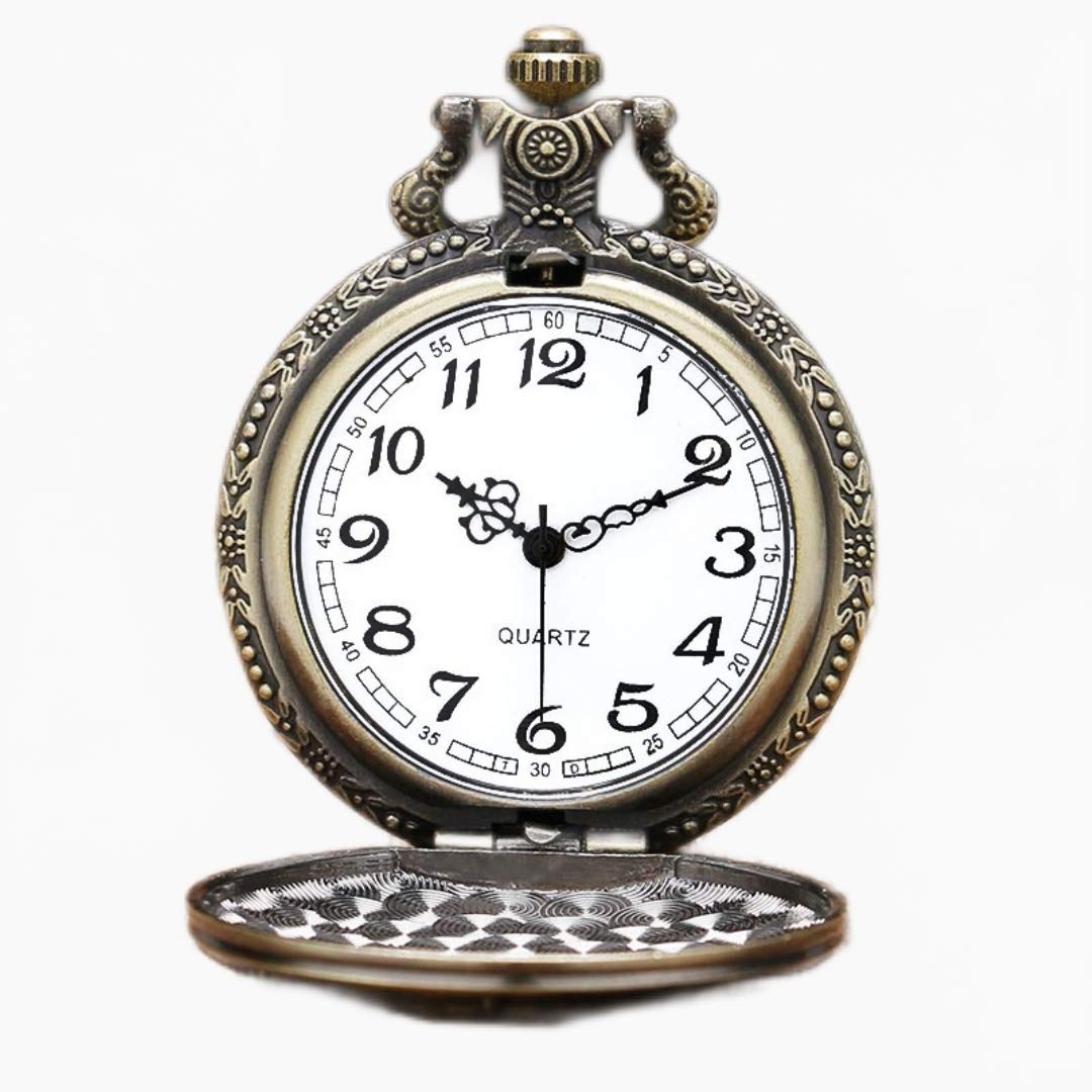 Amazon.co.jp: 懐中時計、ヴィンテージソビエト連邦ロシア国旗ハンマーと鎌の懐中時計デザイナーロシアエンブレム共産主義クォーツブロンズギフト、 デフォルト : ファッション