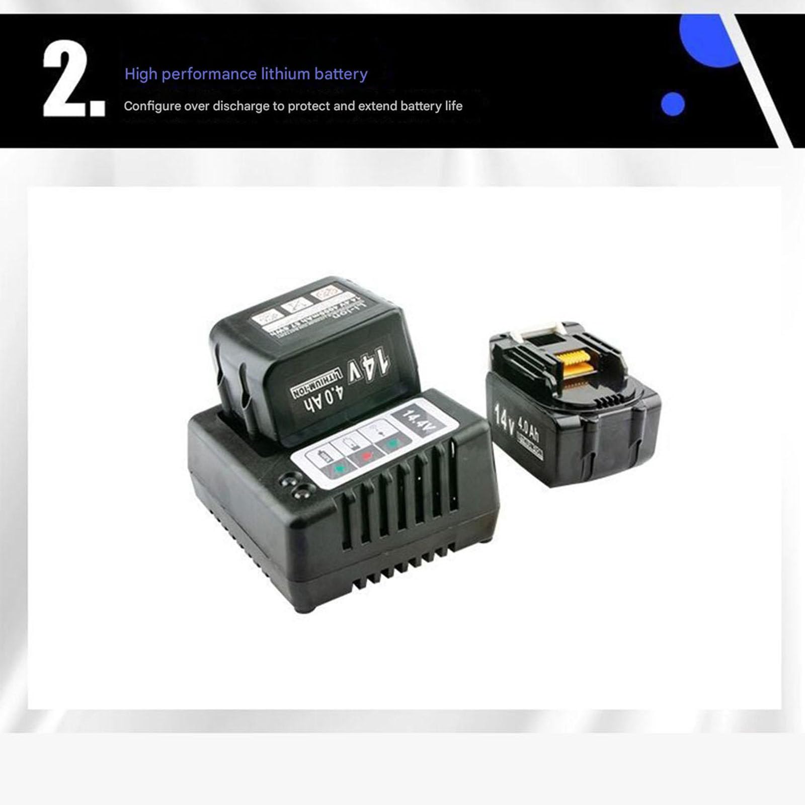 Coupe-câble électrique avec lame tranchante et batterie longue durée pour les espaces restreints