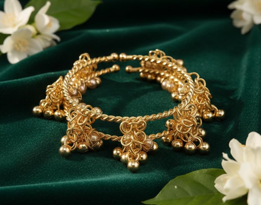 Image of NMII Stylish Glossy Bangle & Bracelet Set for Women & Girls