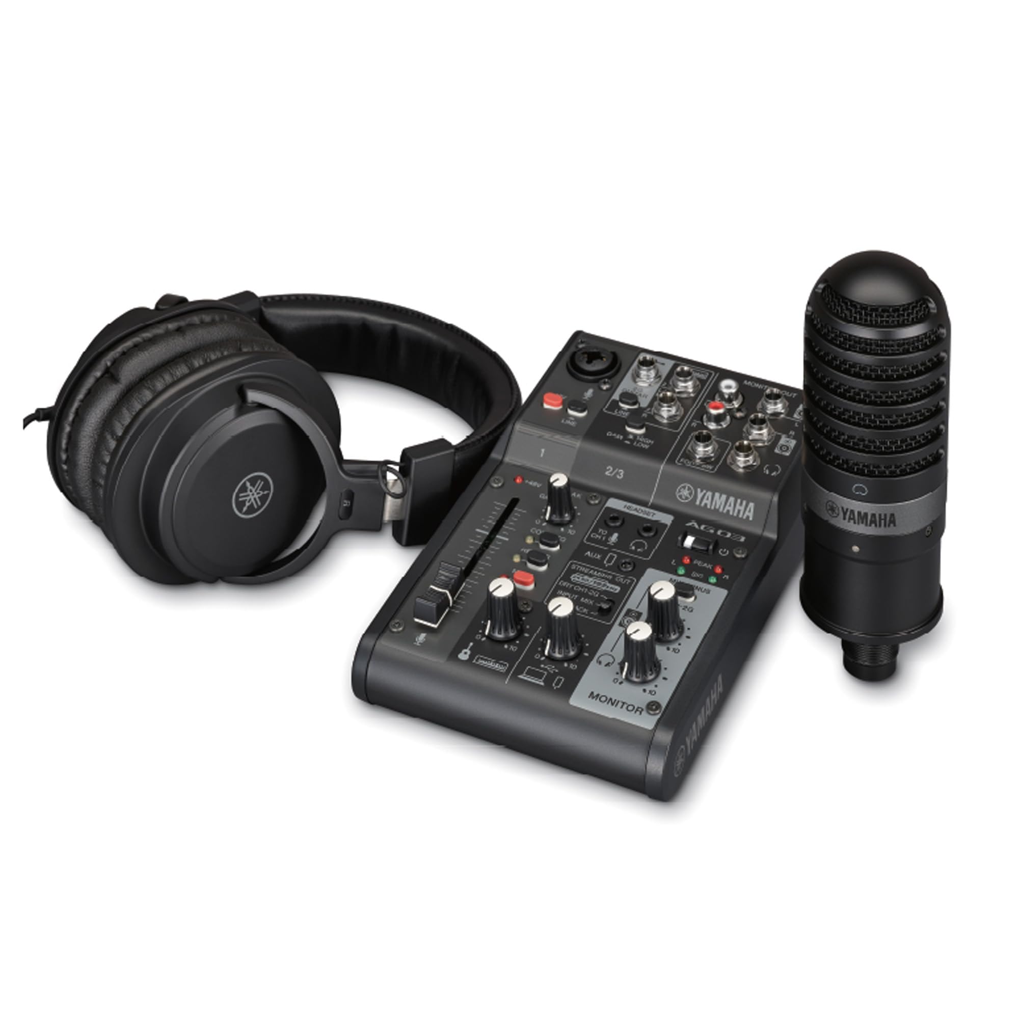 Amazon | Yamaha AG03MK2 ブラックライブストリーミングキット