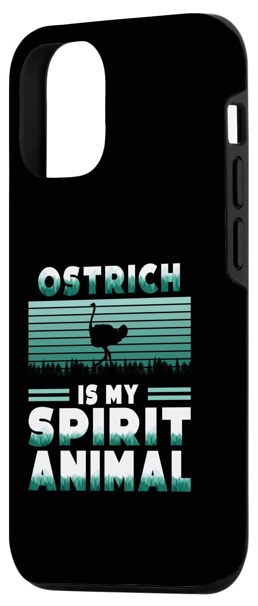 iPhone 13 Ostrich is my Spirit Animal Ostrich Lover Animal Lover Case - Image 2