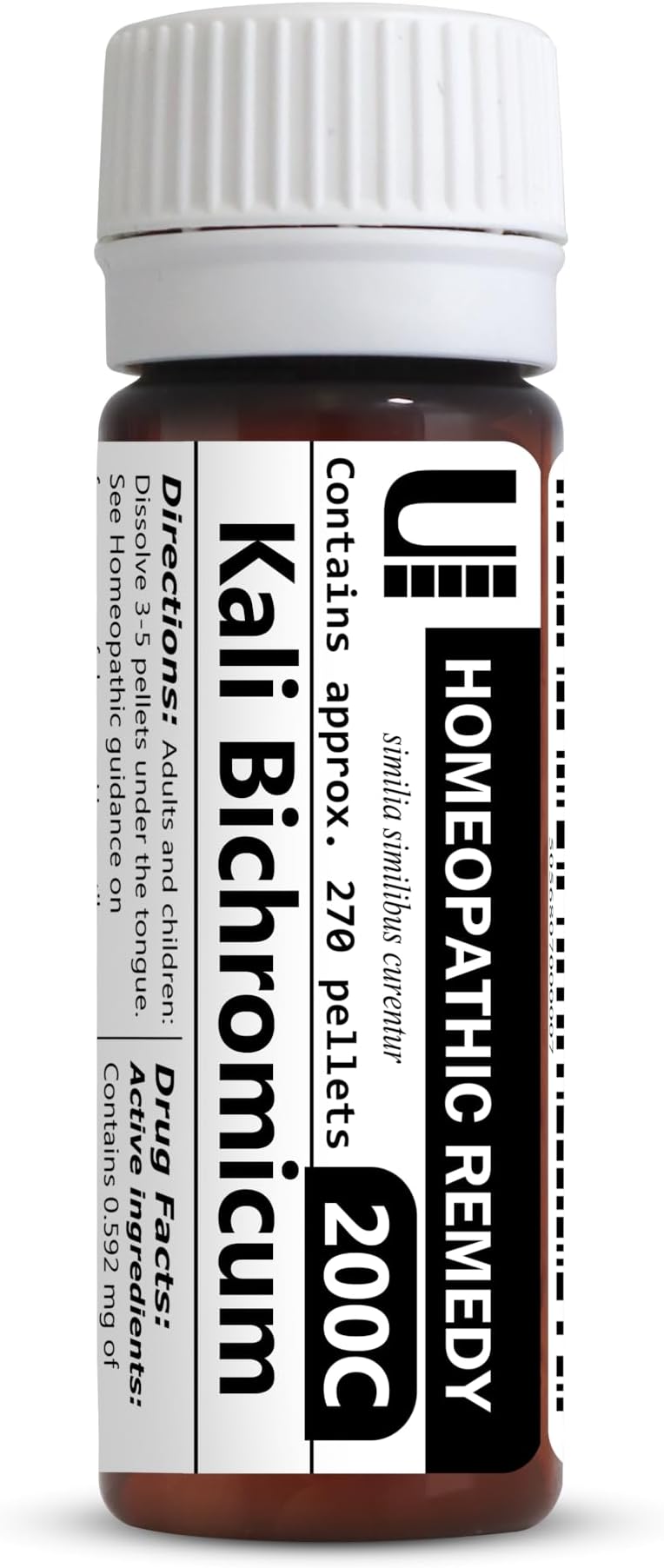 Kali Bichromicum 200C Homeopathic Remedy, 270 Pellets
