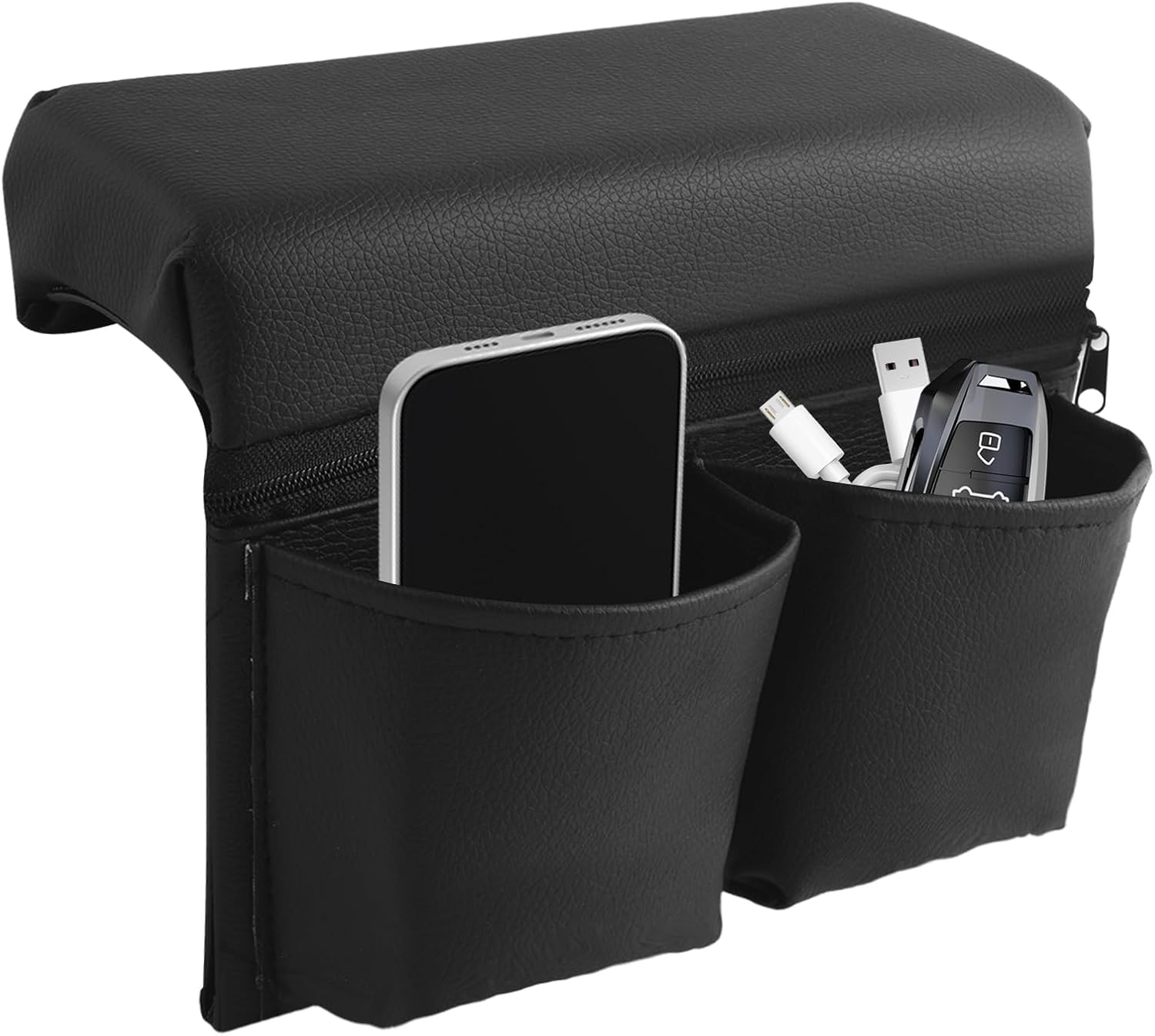 Upgraded Car Armrest Storage Box for Window,Multi-Function Car Window Armrest Organizer for Arm Rest & Place Items,Comfortable Arm Rest Organizer Cars Windows for Cars,SUVs,Truck