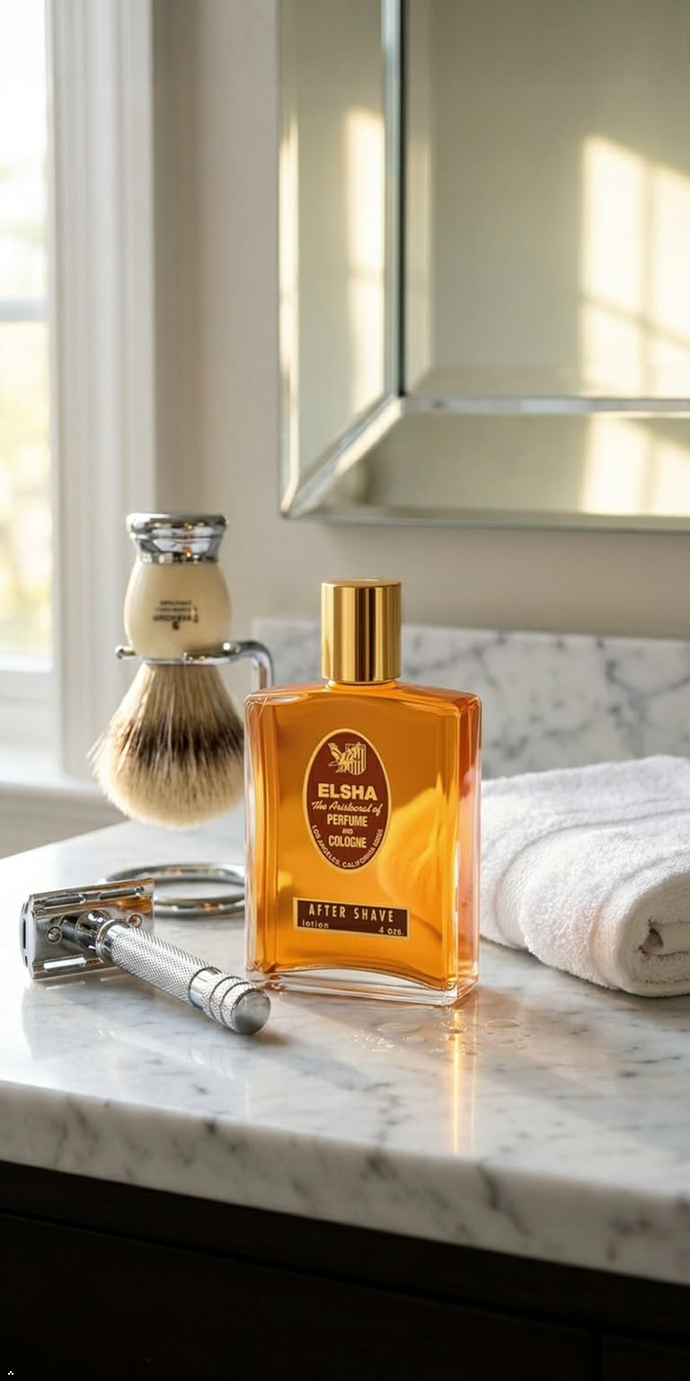 ELSHA 1776 Aftershave Splash, 4 oz