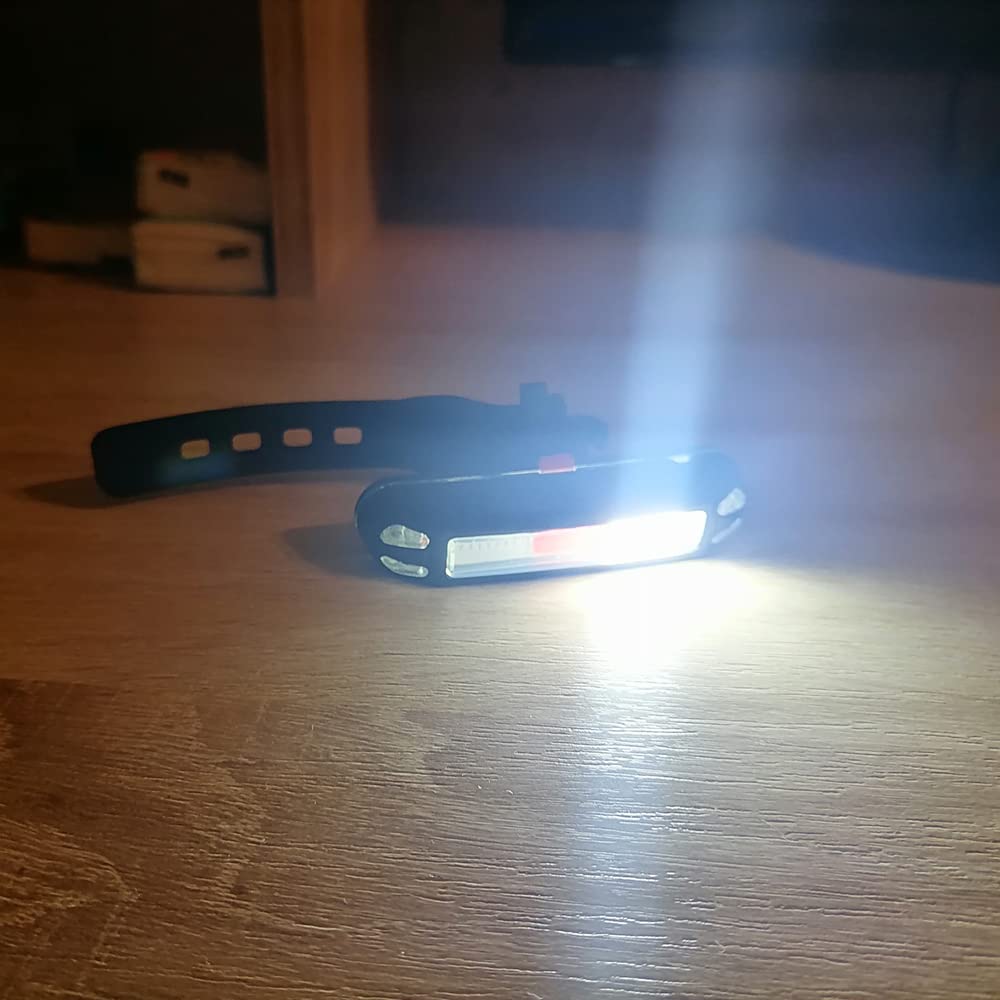 2 Pezzi Luce Posteriore per Bicicletta 200-800 mAh Luce Posteriore per Bicicletta Ricaricabile USB Luce LED Lampeggiante per Ciclismo Mountain Road Luce Posteriore da reggisella