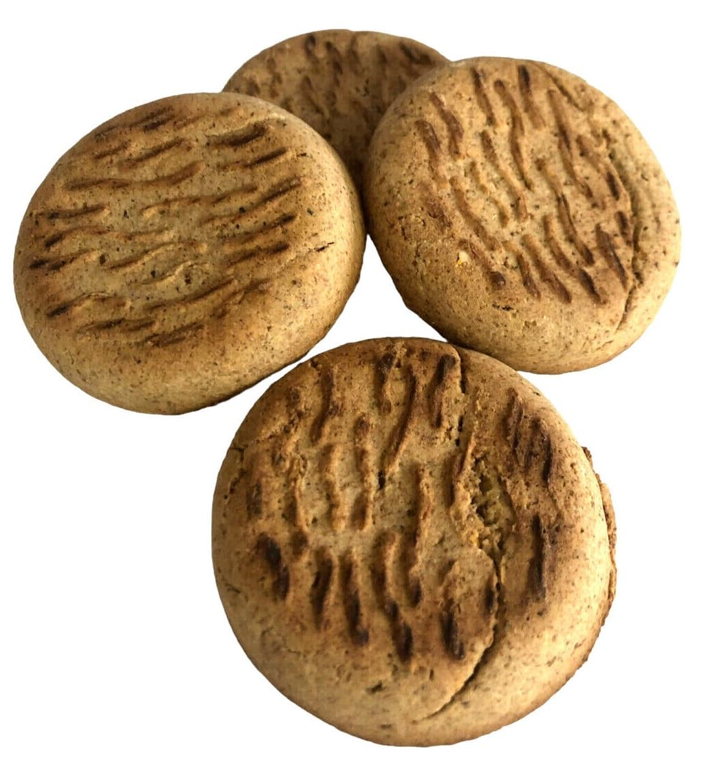 Dog Treat Dog Biscuit GIANT COOKIE Dog Biscuit x 24 x12 x 6 x 3 x1 With Lamb Approx 6cm Across (12)