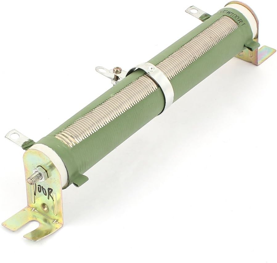 Aexit 100W Watt Fixed Resistors 100 Ohm Ceramic Tube