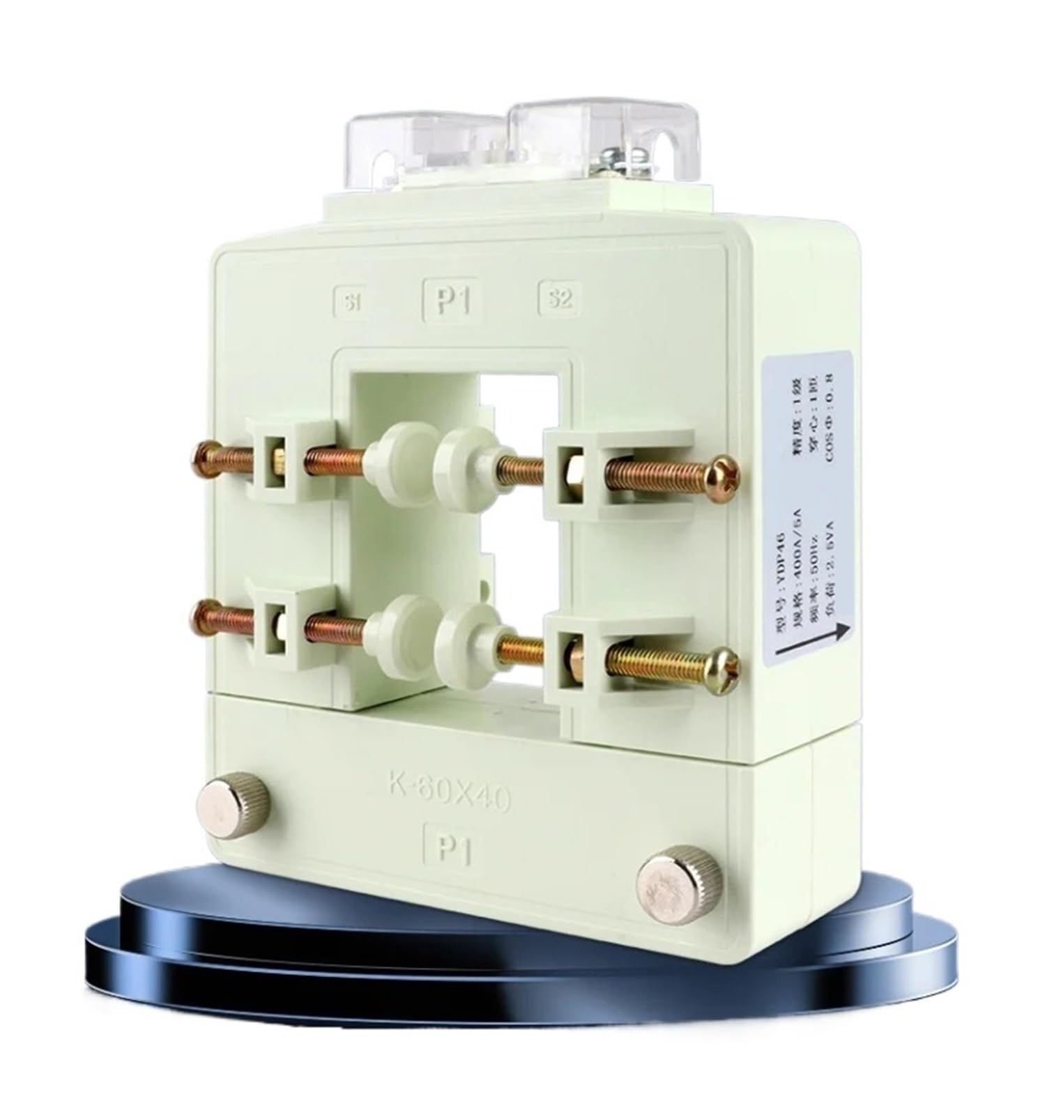 CLEUFWKO Split Core Current Transformer 100A - 6000A Measurement 1A 5A mA Output YDP612(YDP612-500A 5A)