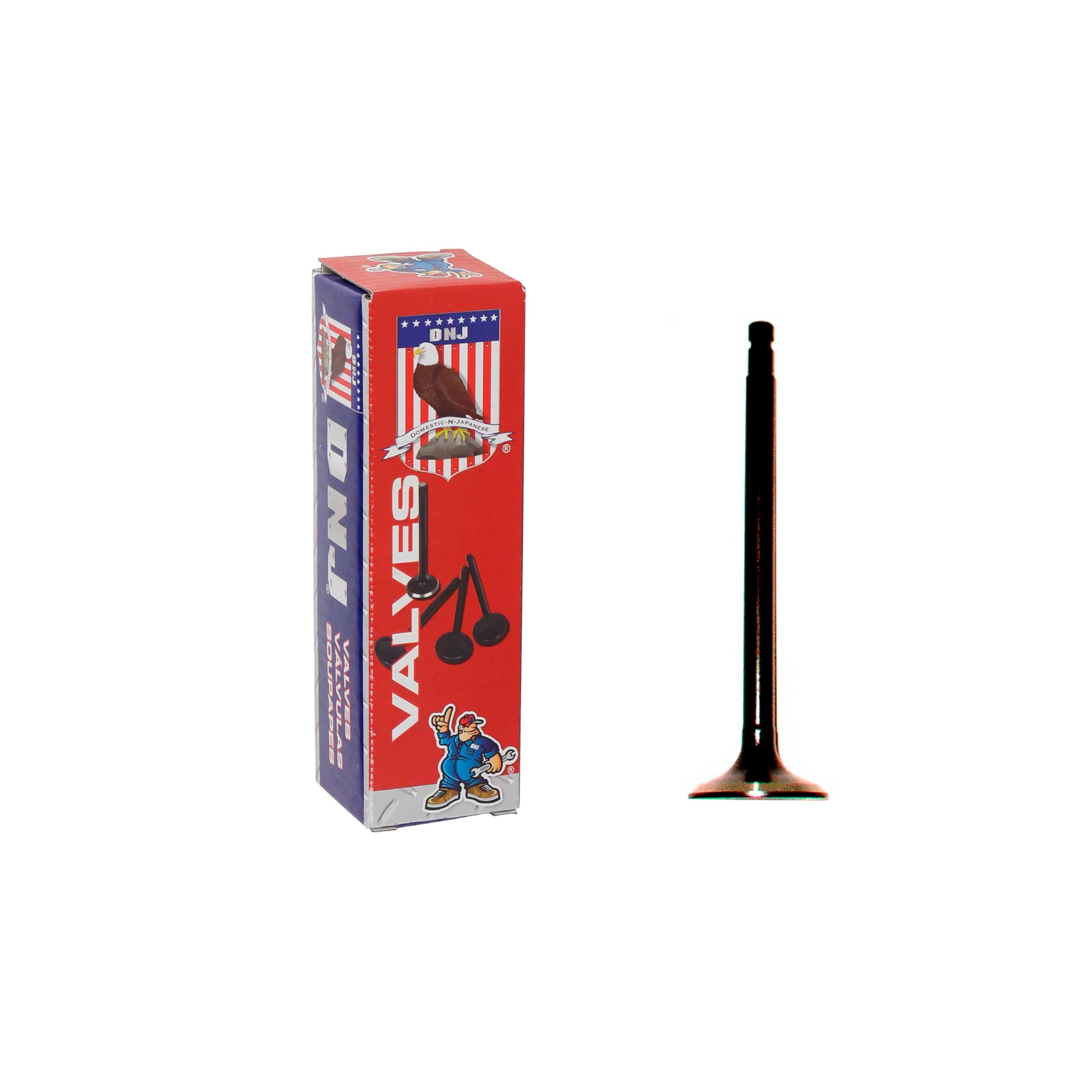 DNJ EV616 Exhaust Valve for 1984-1995 INFINITI, Mercury, Nissan 200SX, 300ZX, D21 3.0L V6 12V SOHC 182cid