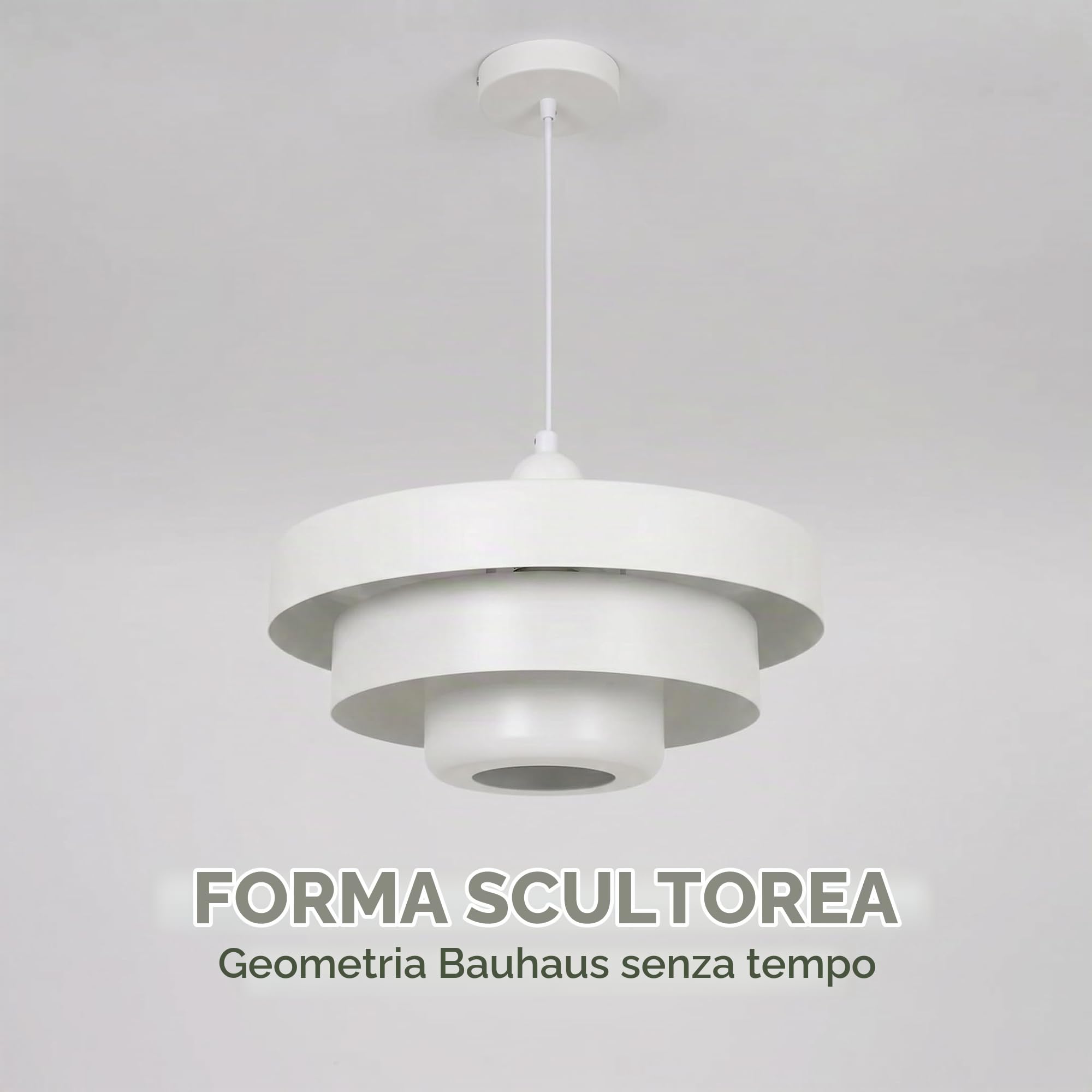BARCELONA LED lampada sospensione MACARRON E27