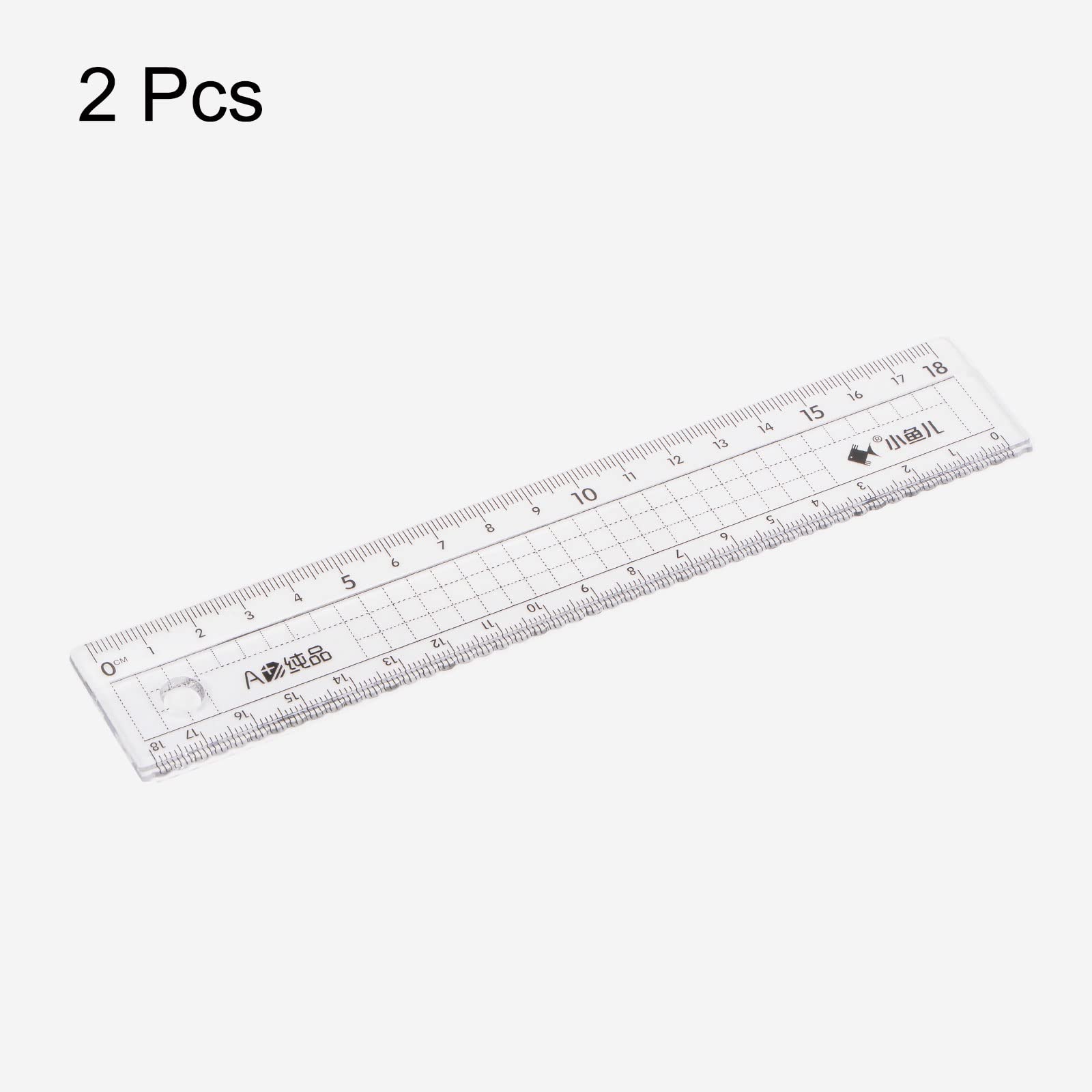 Amazon.co.jp: HARFINGTON ストレートプラスチック定規 18cm 