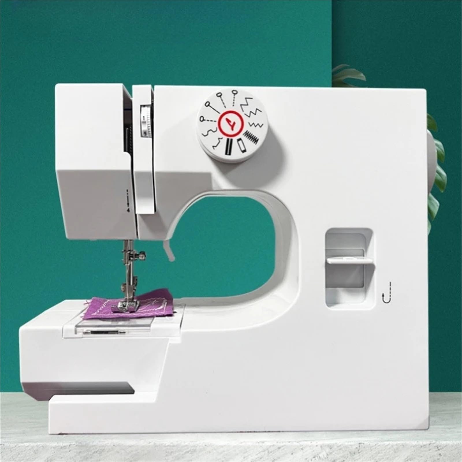 Bobinadora, Máquina De Coser Doméstica Con 12 Puntadas Y Prensatelas,para motor, resorte, cinta | Overlock, Pedal Eléctrico Portátil, Puntada Para Ropa
