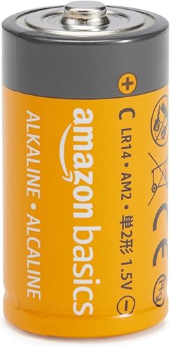 Miniatura 2 de Tienda Basics 12 baterías alcalinas de uso de células C de las células C vida útil de 5 años paquete de valores fácil de abrir