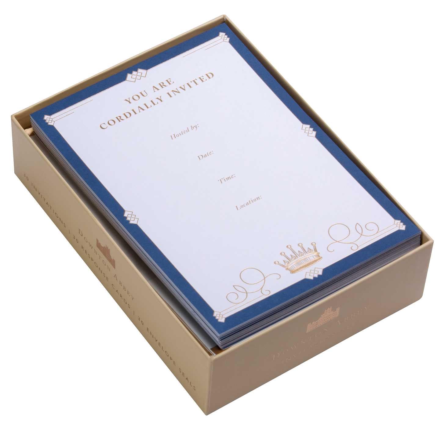 Downton Abbey: Invitation Set (Set of 30)      Novelty Book – February 27, 2024