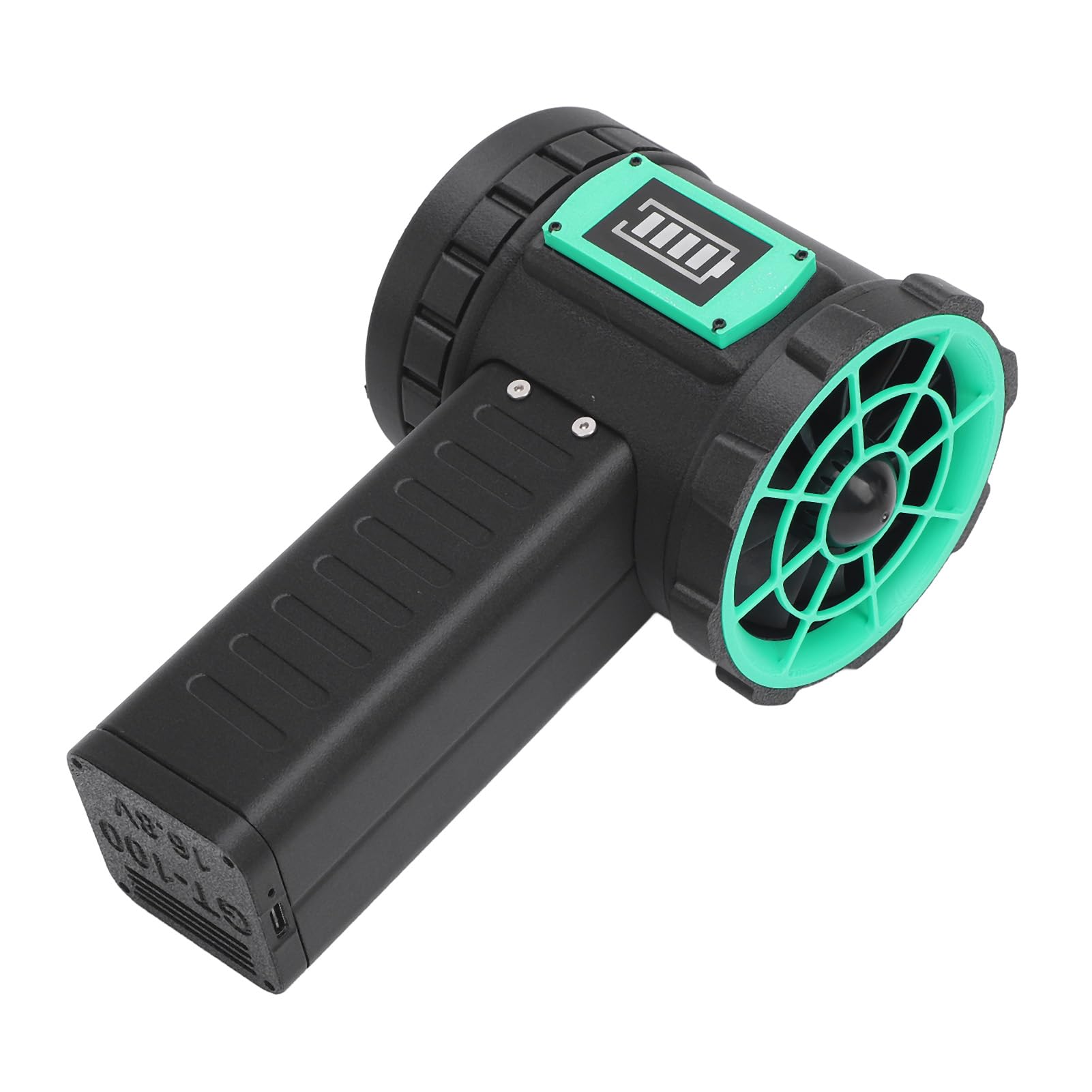 Turbo Dryer Blower con Regolazione Continua della Velocità, 1400g di Spinta e 240 kmh, Senza Fili per Auto, Giardino e Officina