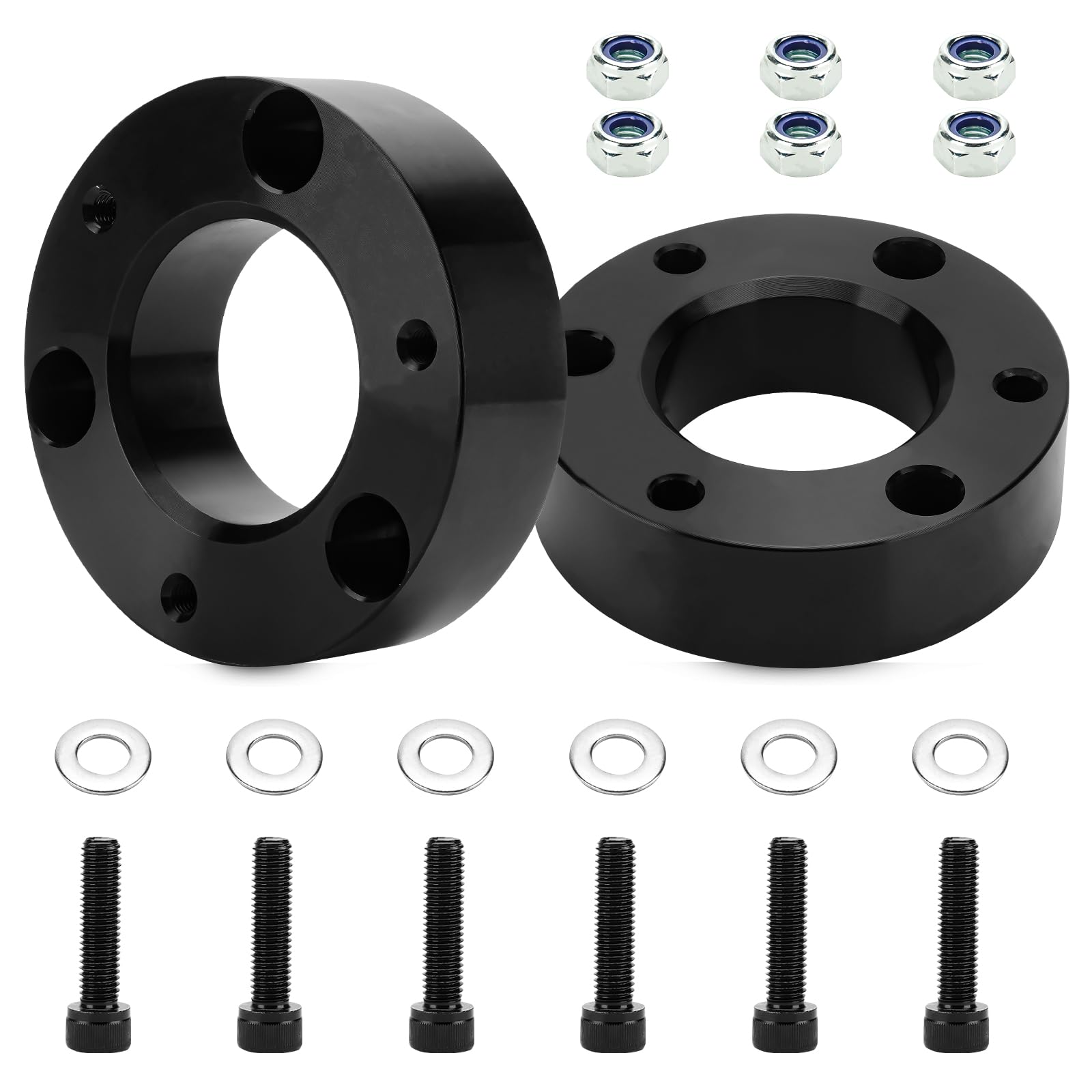 Photo 1 of 2.5" Front Leveling Lift Kits for 2007-2022 Chevy Silverado 1500/GMC Sierra 1500, Front Strut Spacers Raise 2.5 Inch for Chevy Avalanche Suburban 1500 Tahoe Yukon XL 1500