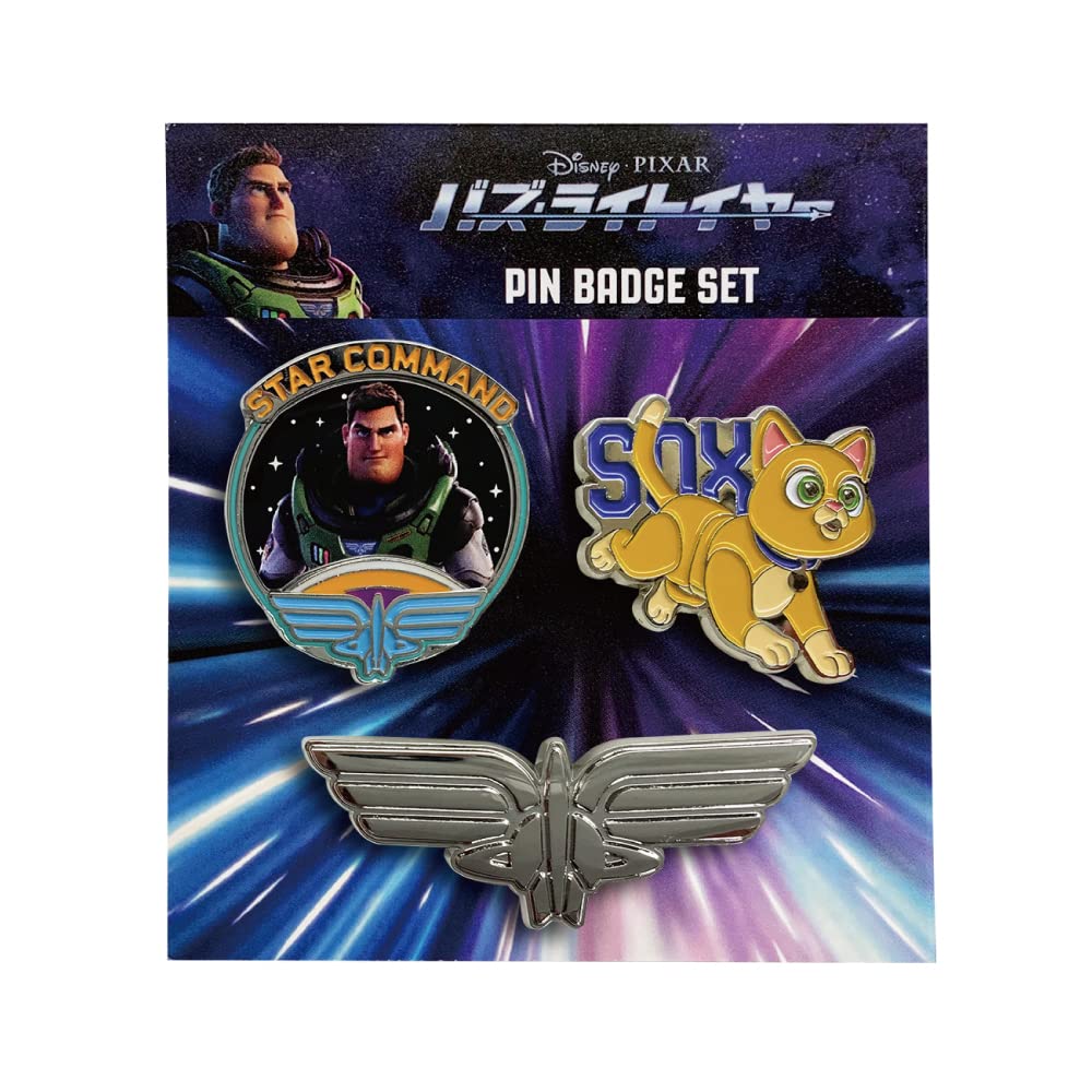Amazon | バズ・ライトイヤー/ピンバッジセット IBA267 | バッジ