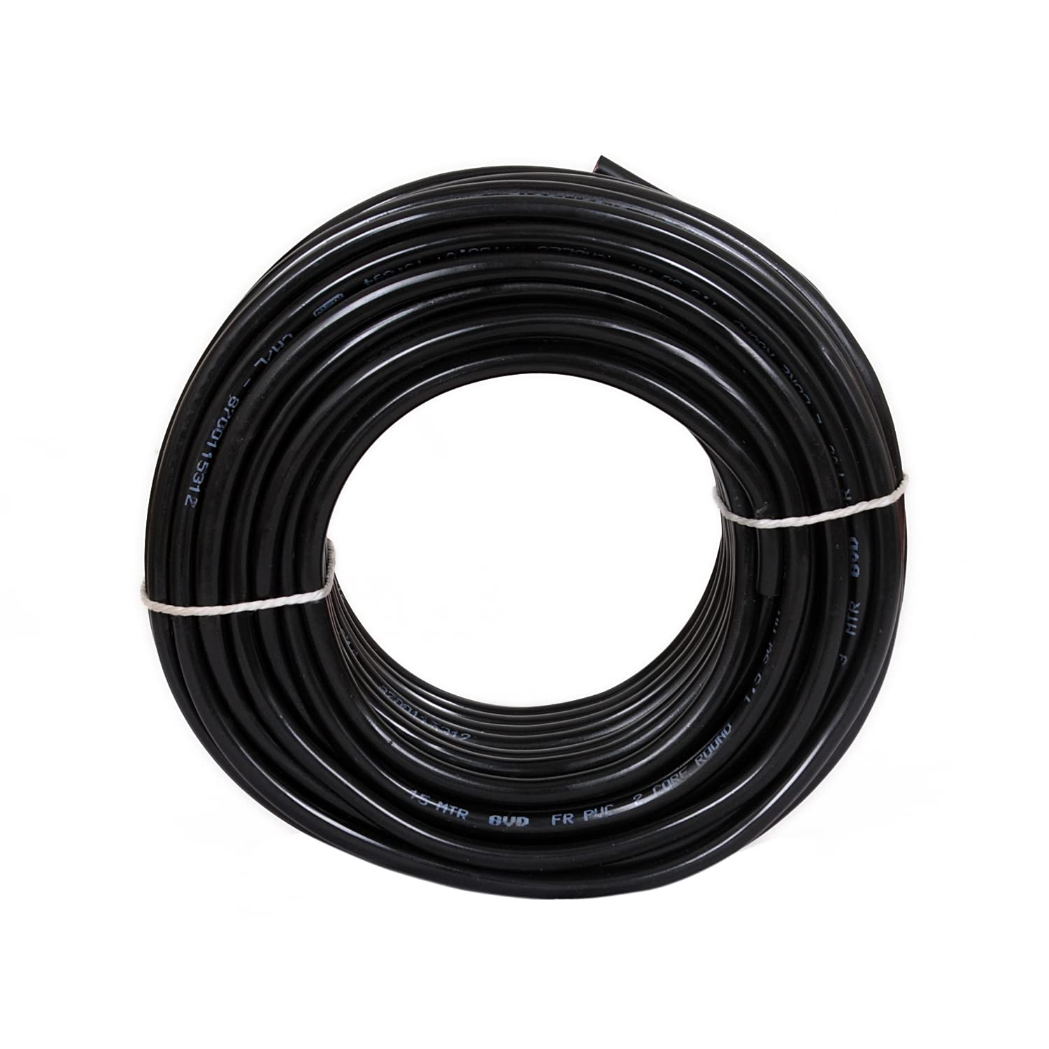 GVD PVC & Fire Resistant Stranded Insulated Low Smoke 2 Core Flexible Copper Electrical Wire for Home & Domestic Industrial Electric Wiring (Black) (2.5MM, 20 MTR) (B0C6GPJ5FN) Amazon Price History, Amazon Price Tracker