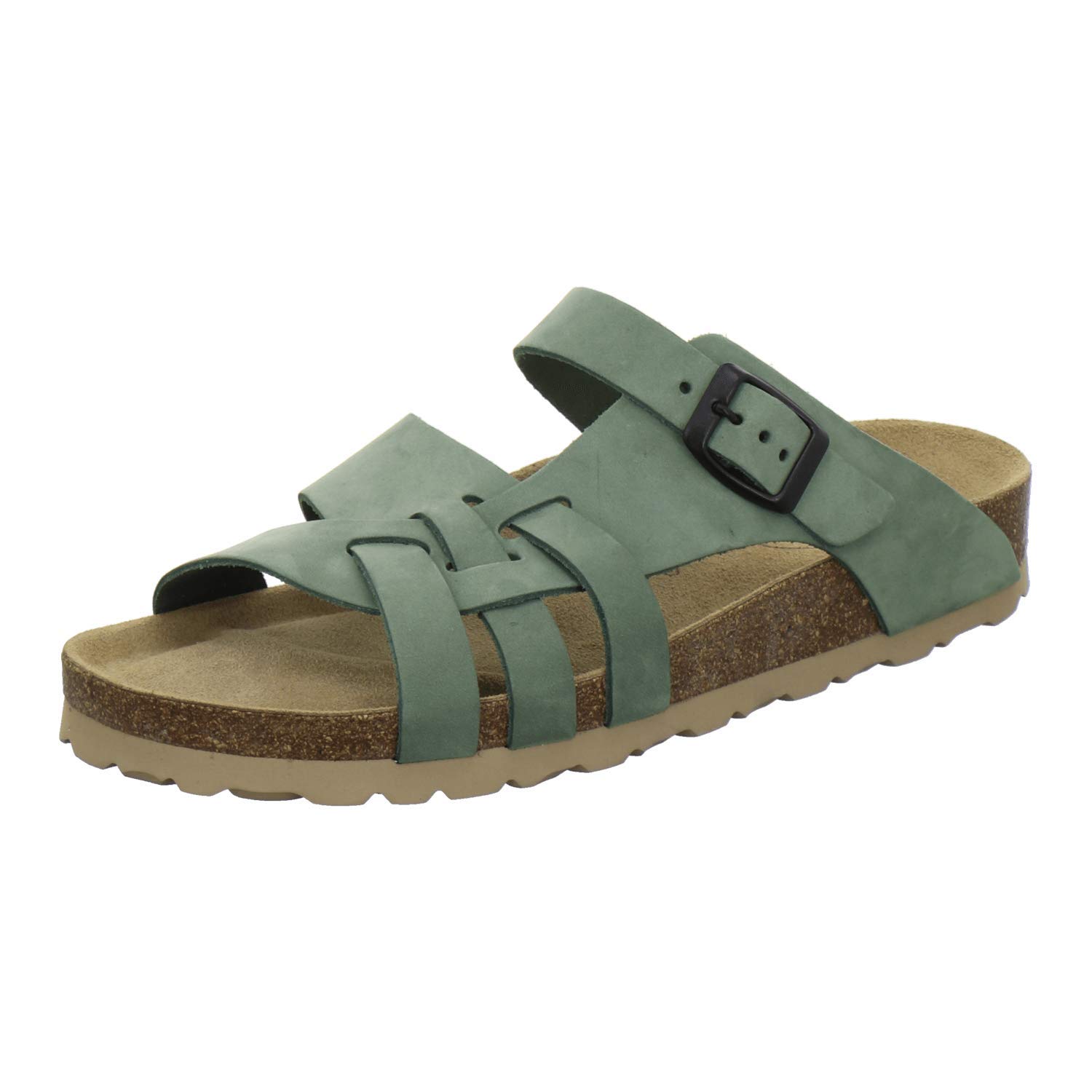 AFS-Schuhe Damen Pantoletten aus echtem Leder, hochwertige Hausschuhe für Frauen Made in Germany