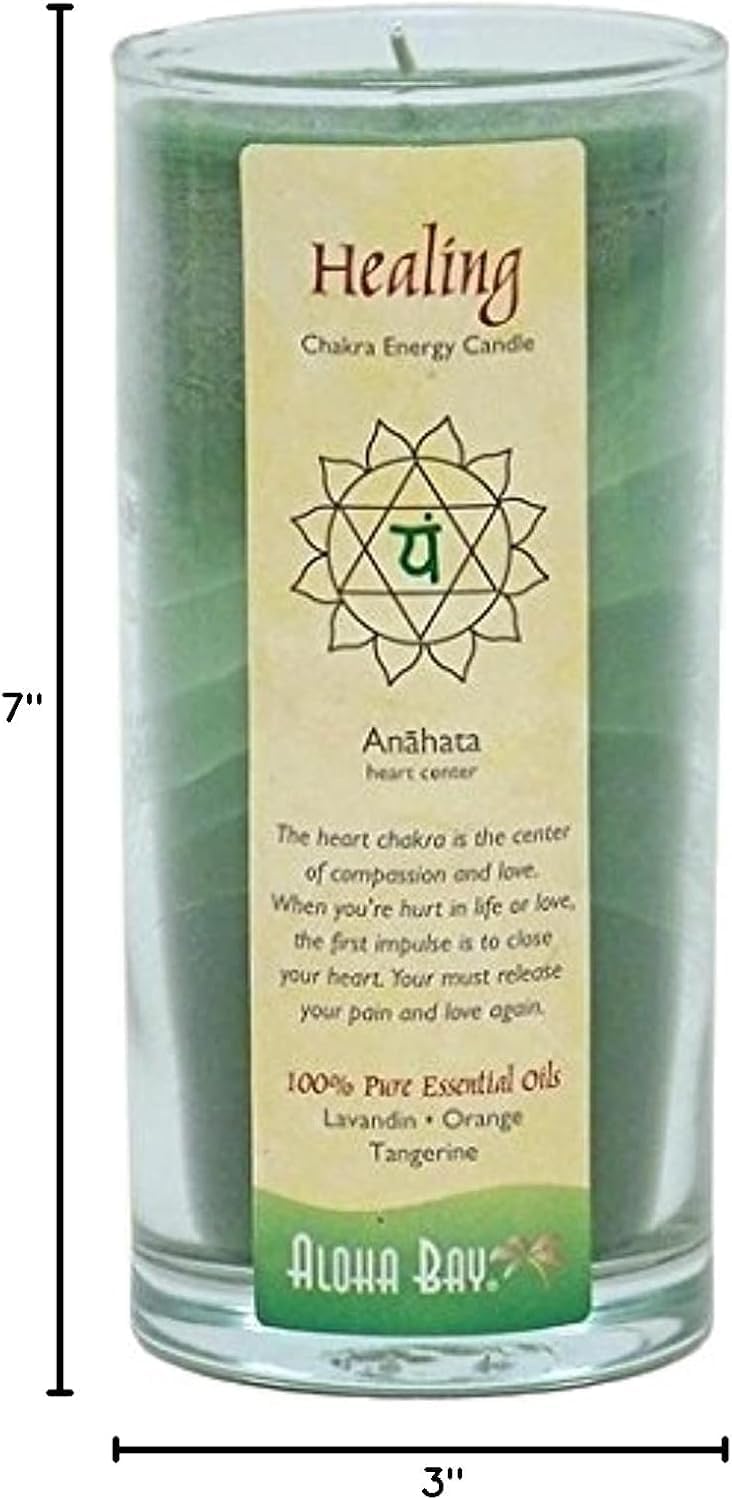 Chakra Jar Candle | Healing | Lavender Orange Ginger | 11 oz - 60 Hour