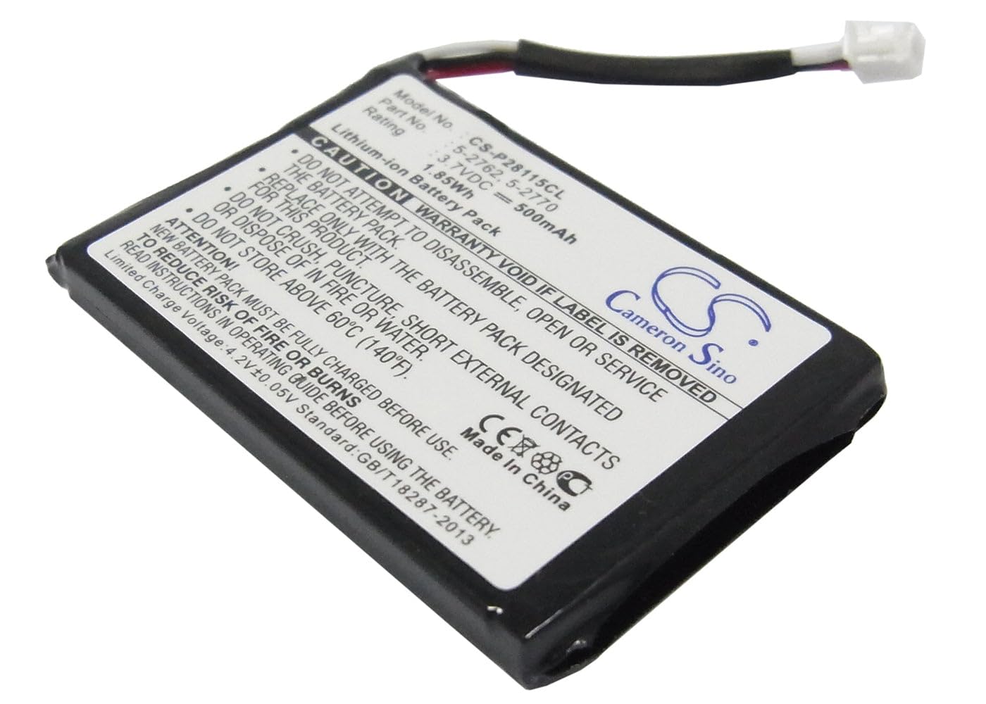 VINTRONS 500mAh Battery for TEL Versatis Slim 300,