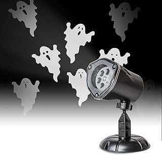 PEIDUO Halloween Projector Lights, Rotating Ghost Project...