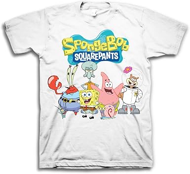 Spongebob t shirt uk Clearance