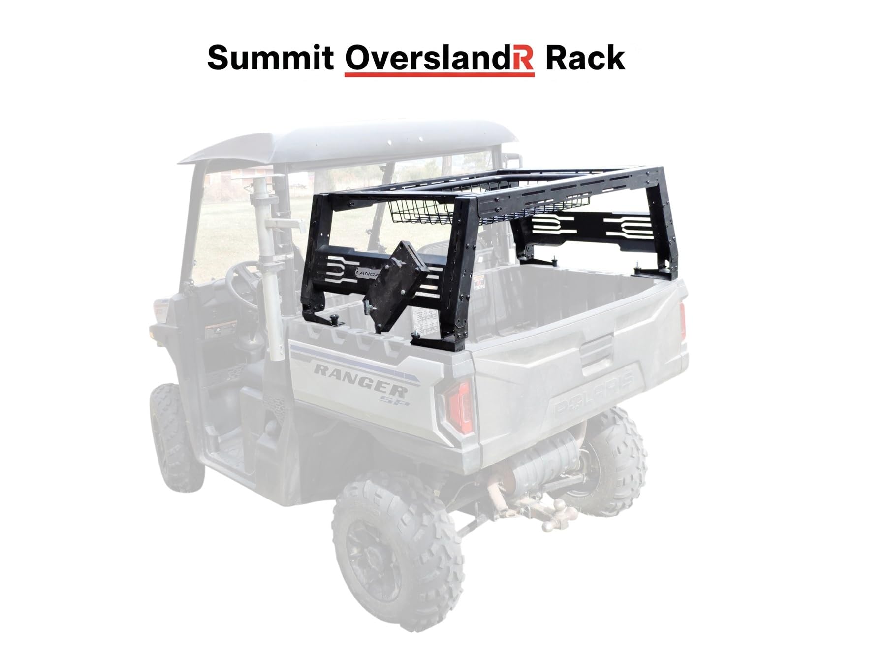 Summit Cargo Rack Fits Polaris Full and Mid Size Ranger Bed ABRS