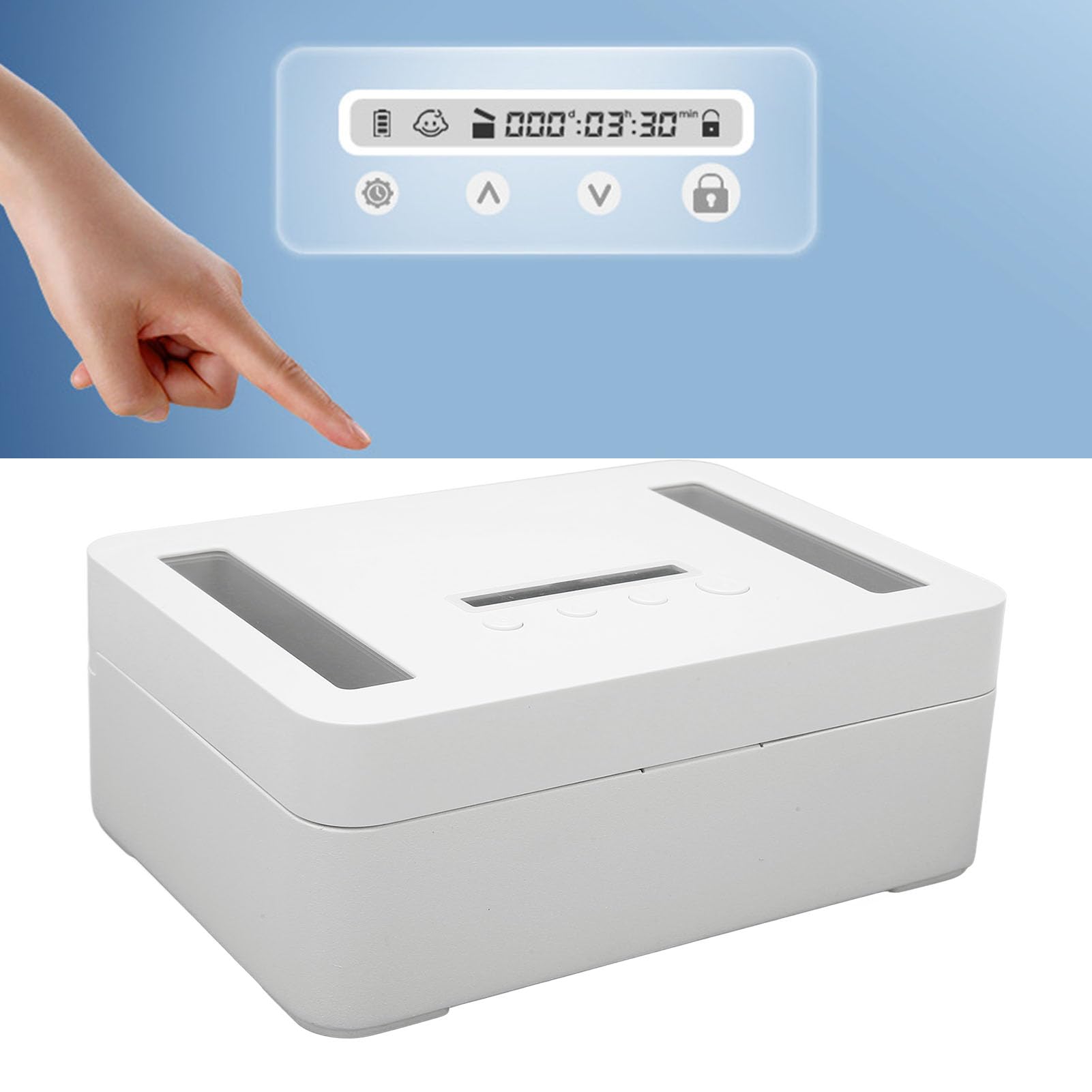 Boîte à Verrouillage Temporisé Avec Application, Coffre De Rangement E – Habit Control