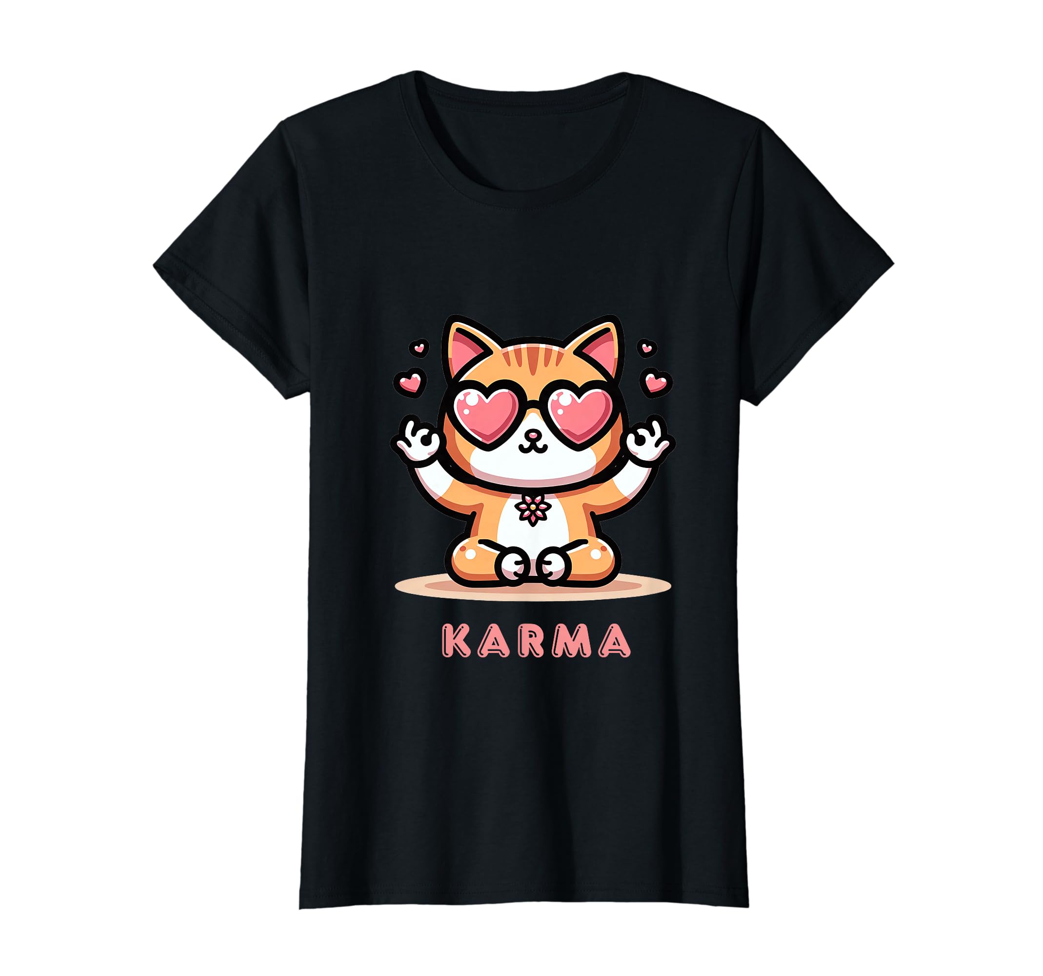 Zen FashionKarma Cat T-Shirt