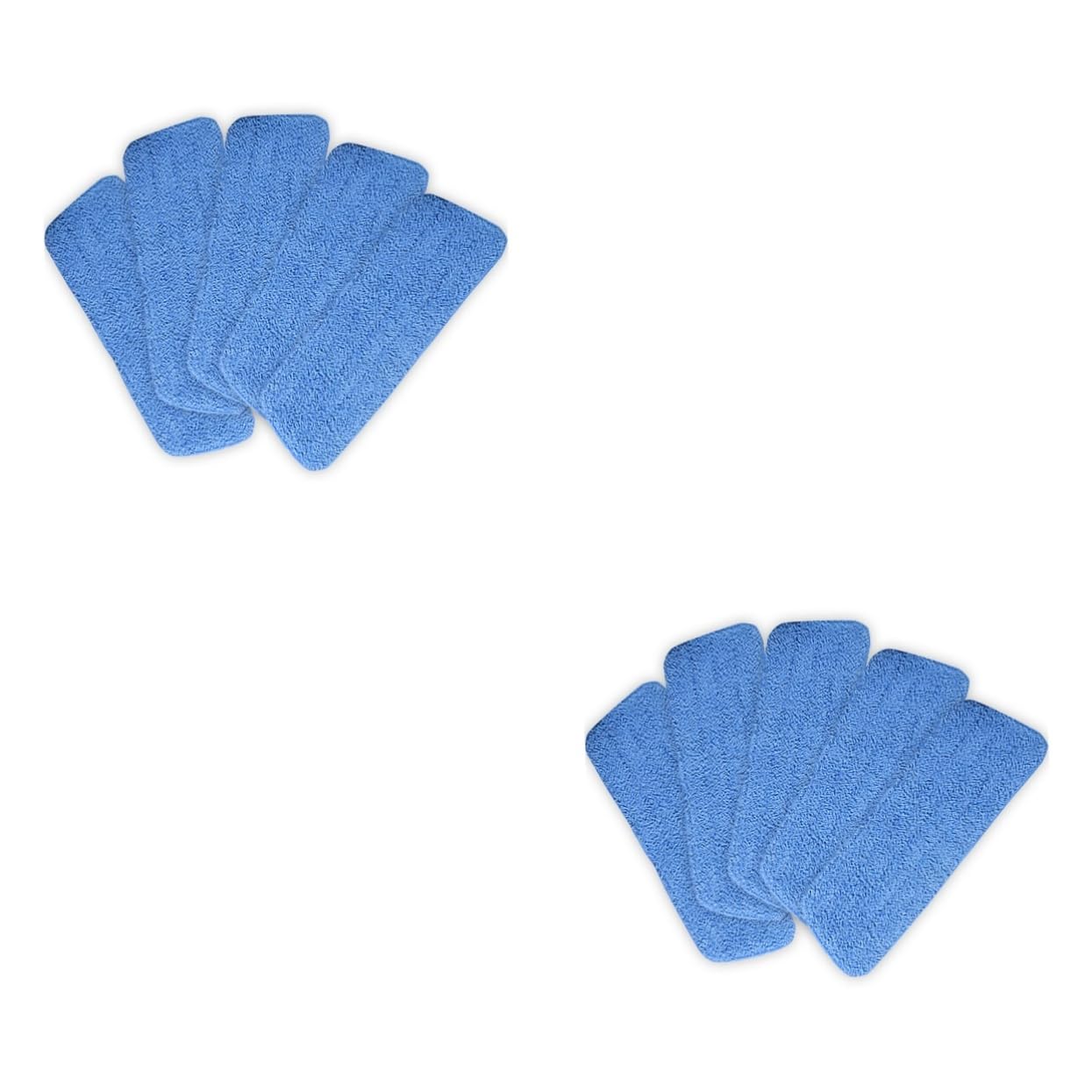 MAGICLULU 2 Set di Tamponi di Ricambio per Ricariche per Bagnato E Asciutto Forte Assorbimento d'Acqua Lavabili in Lavatrice Prolunga La Durata del Tuo 5 Pezzi*2