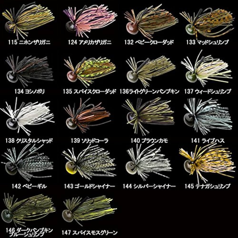 Amazon.com: NORIES 8932 Rubber Jig, Oval Head Jig, 1/2 oz