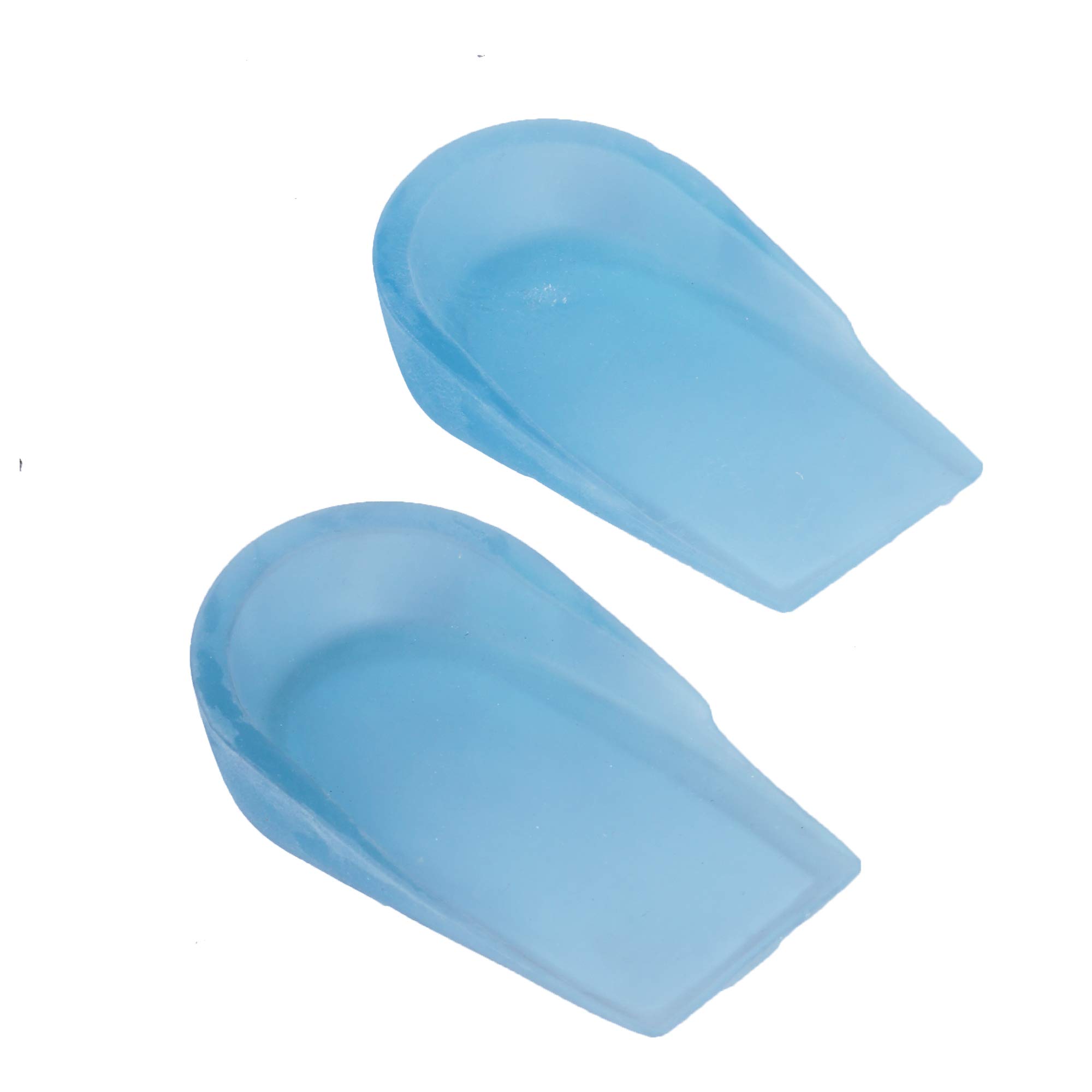 Orthtex Gel Heel cups Silicon Heel Pad for Heel Ankle Pain, Heel Spur Shoe Support Pad for Men and Women Shock Cushion Pad for Heels (1- PAIR)