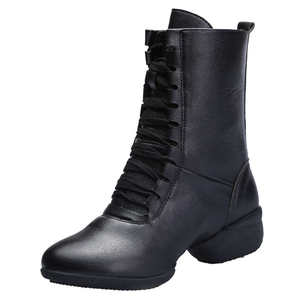 HROYL Mujeres y Grils Zapatos de Baile para Mujer Zapatos de Baile Latino Mujer Tango Salón Latino Zapatos de Baile,YMJ1816