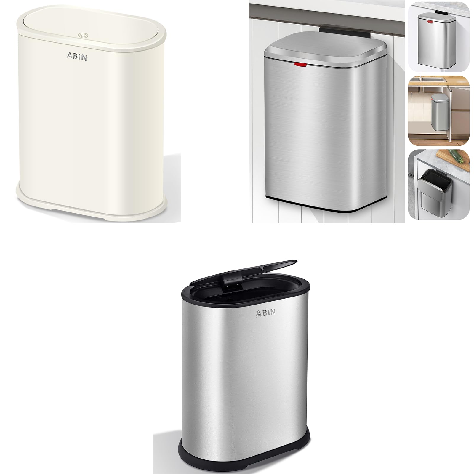 3 PCS Trash Can