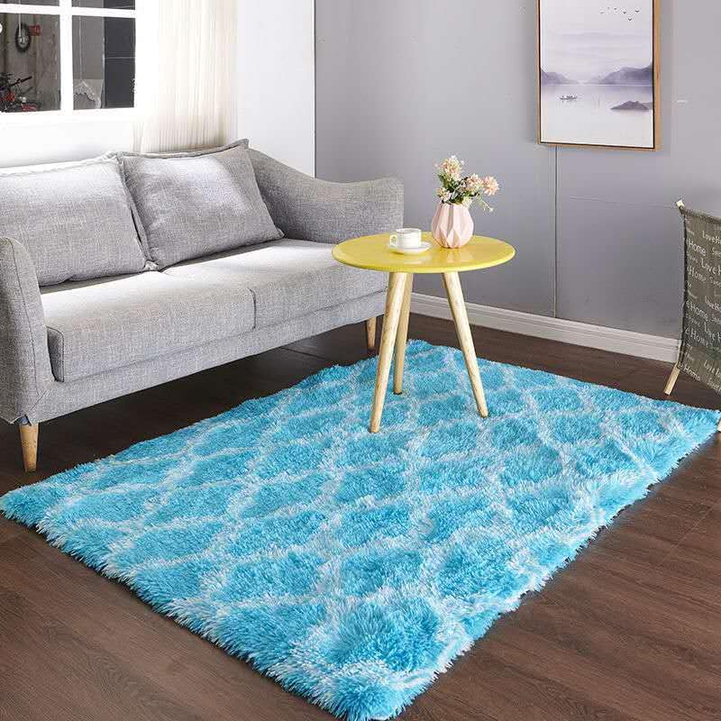 Rugs Living Room Large,Washable Grey Area Rugs for Bedroom, Anti Slip Modern Super Soft Thick Pile Small Fluffy Shaggy Rug Non Shedding,17,240 * 340cm — image 1