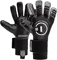 N1 Goalkeeper gloves Scorpius SSG Pro Luvas de Goleiro para Adultos para Futebol Profissional de Látex Alemão. Ultraleves, Ajustáveis e Antiderrapantes com Corte Negativo. Grande Amortecimento
