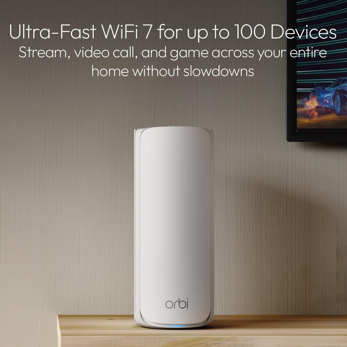 NETGEAR Orbi 770 Series WiFi 7 Mesh System, Add-on Satellite view 5