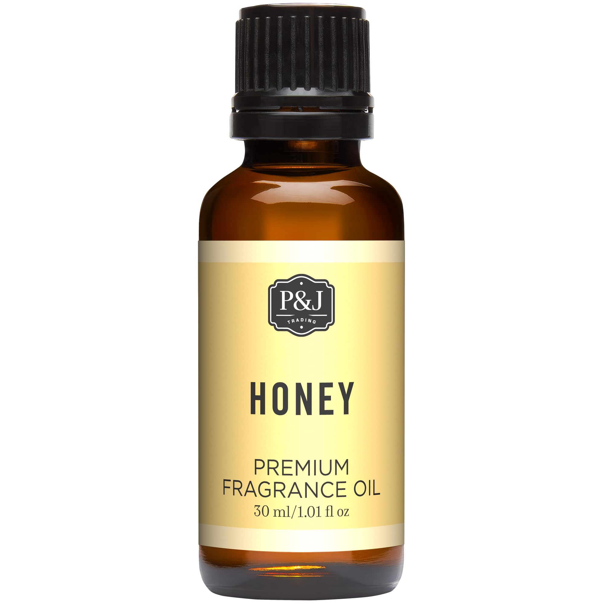 P&amp;J Fragrance Oil - Honey Scented 30ml - Candle Scents, Soap Making, Diffuser Oil, Fresh Scents