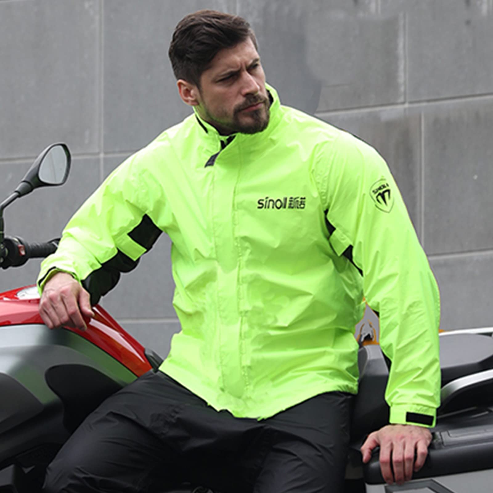 Regenkombi Herren Damen Wasserdicht Atmungsaktiv Motorrad Regenanzug Regenbekleidung Regenmantel Jacke Hose unterteile Set Anzug Arbeit Camping Angeln