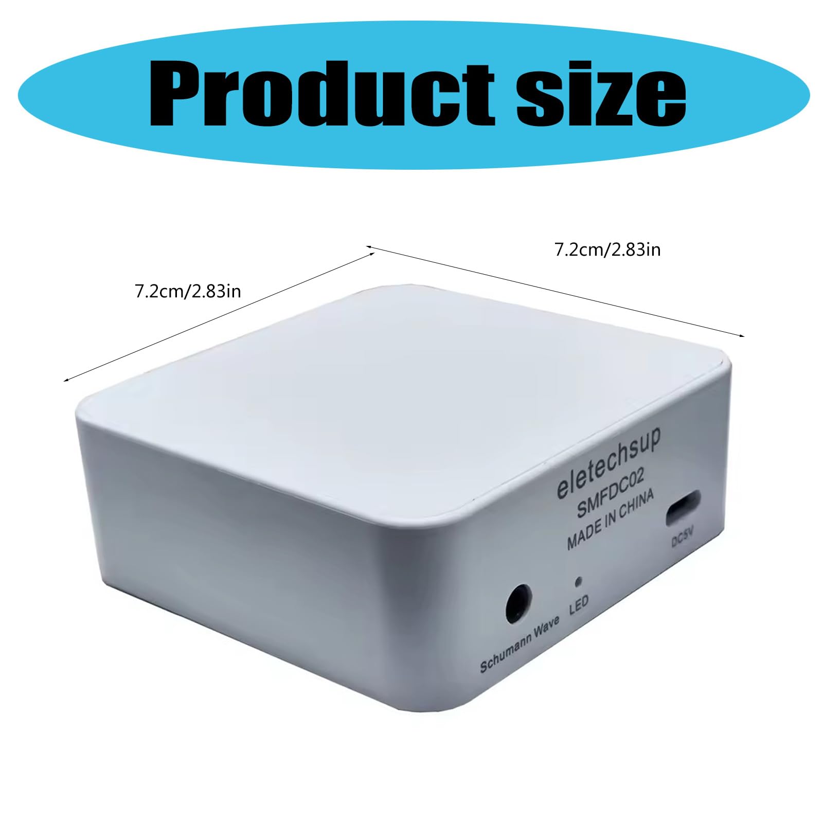 dispositivo di miglioramento di sonno di aiuto del risonatore pulsato a bassa frequenza del generatore 7.83Hz basso