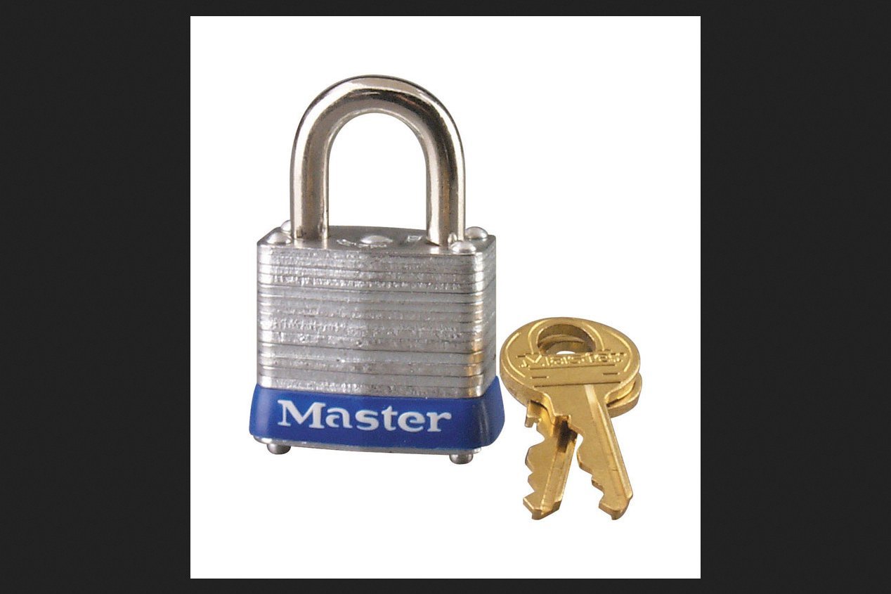 Master Lock 7KA P467 1-1/8 No. 7 Laminated Padlock - Amazon.com