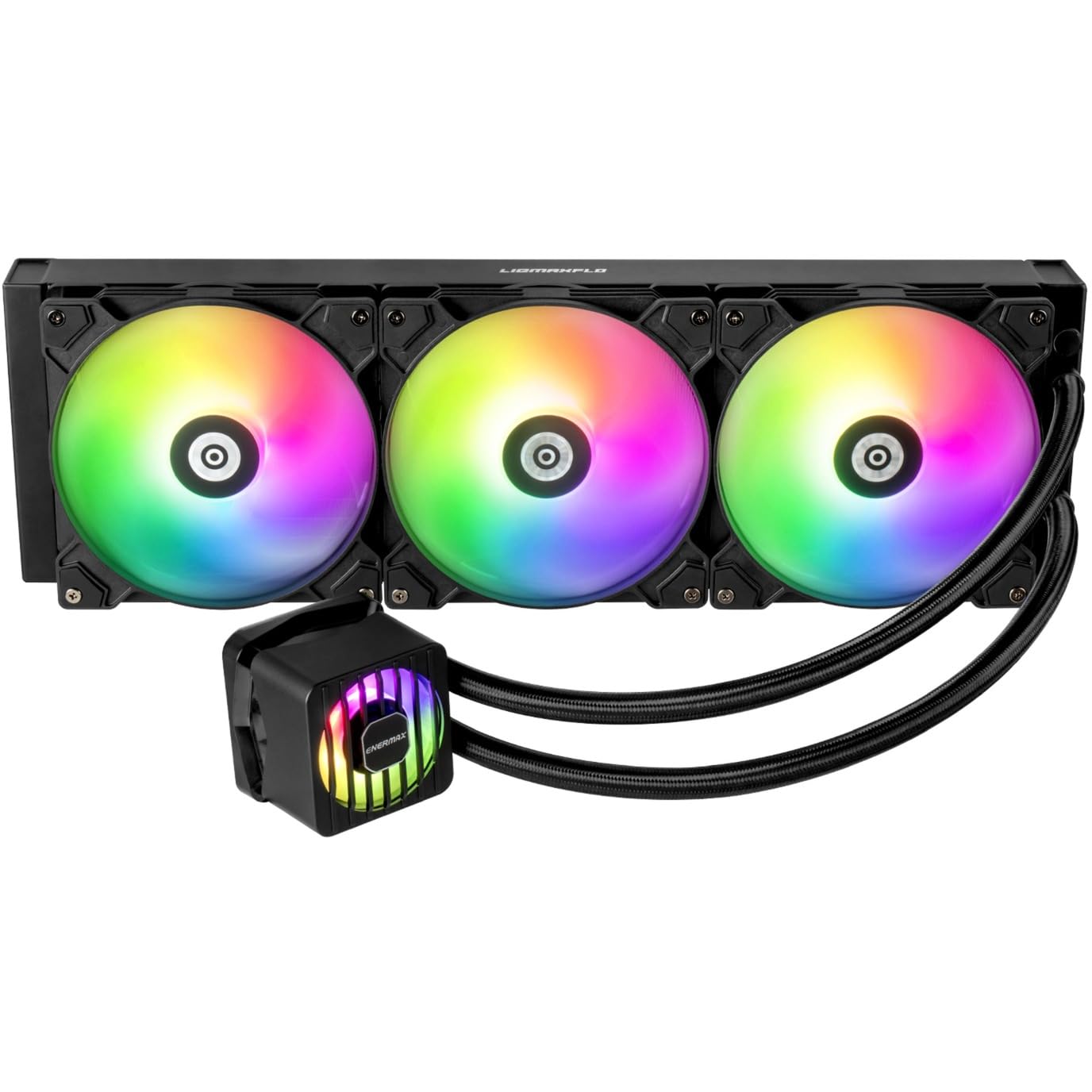 Enermax LIQMAXFLO ELC-LMF420T-ARGB AiO Wasserkühlung 46cm x 46cm x 46cm, Ch?odzenie wodne AIO, Ch?odnia Procesora, Komputer stacjonarny