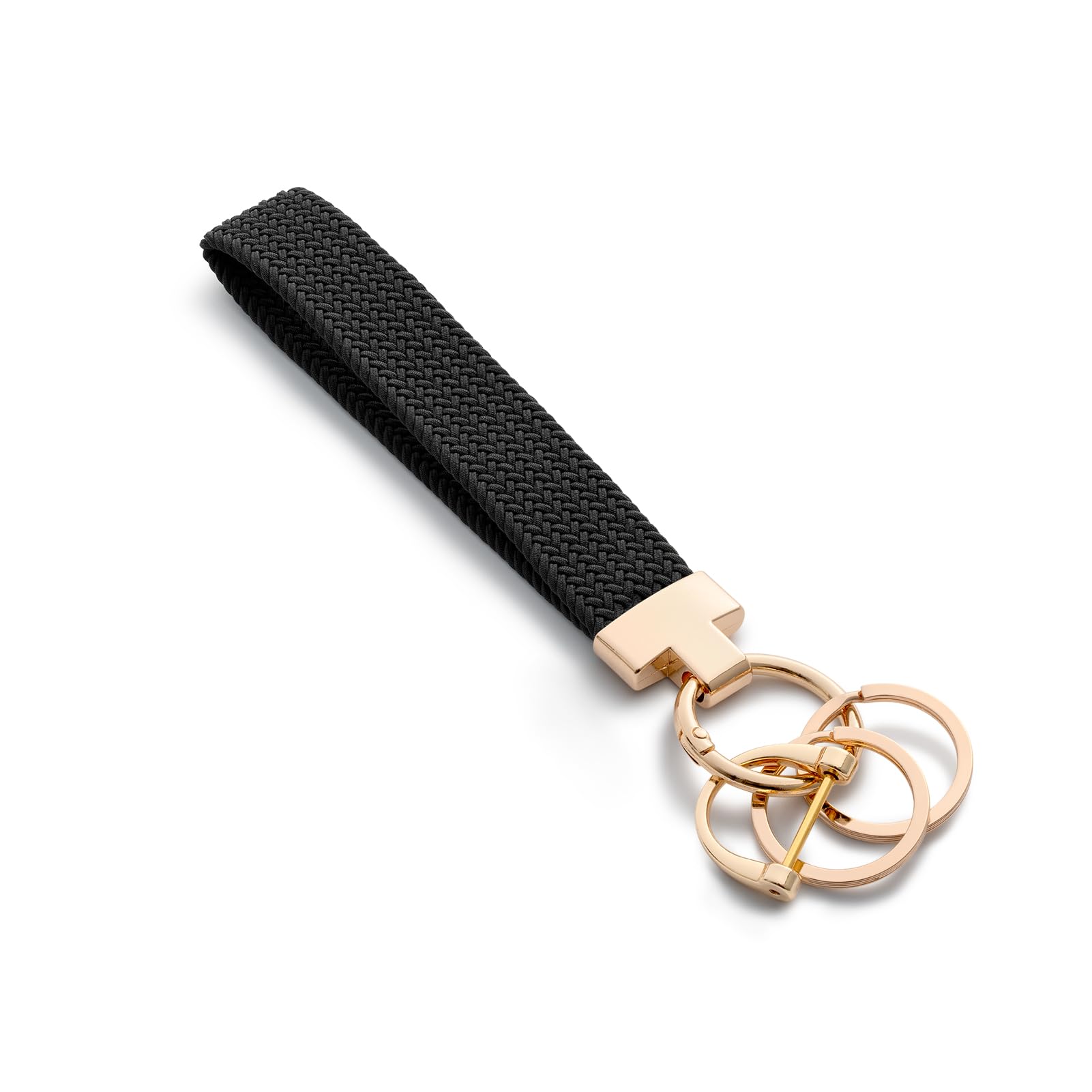CHUQING Schlüsselanhänger Elegant Schlüsselband Kurz Auto Schlüsselanhänger Frauen Modern Keychain Elastisch Schlüsselarmband Autoschlüsselanhänger Schlüsselbund