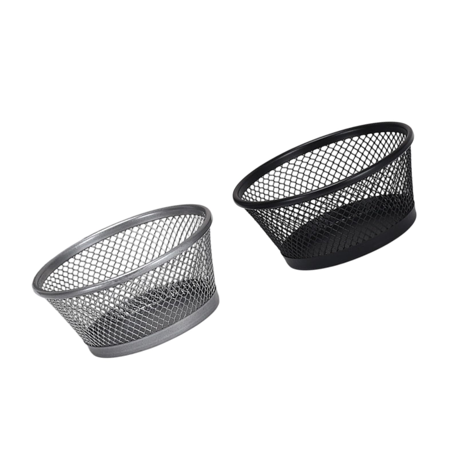MURYE Multifunctional Storage Container for Desk Accessory Including Paper Clips Thumbtacks Metal Construction Modern Styles Open Top Organizers
